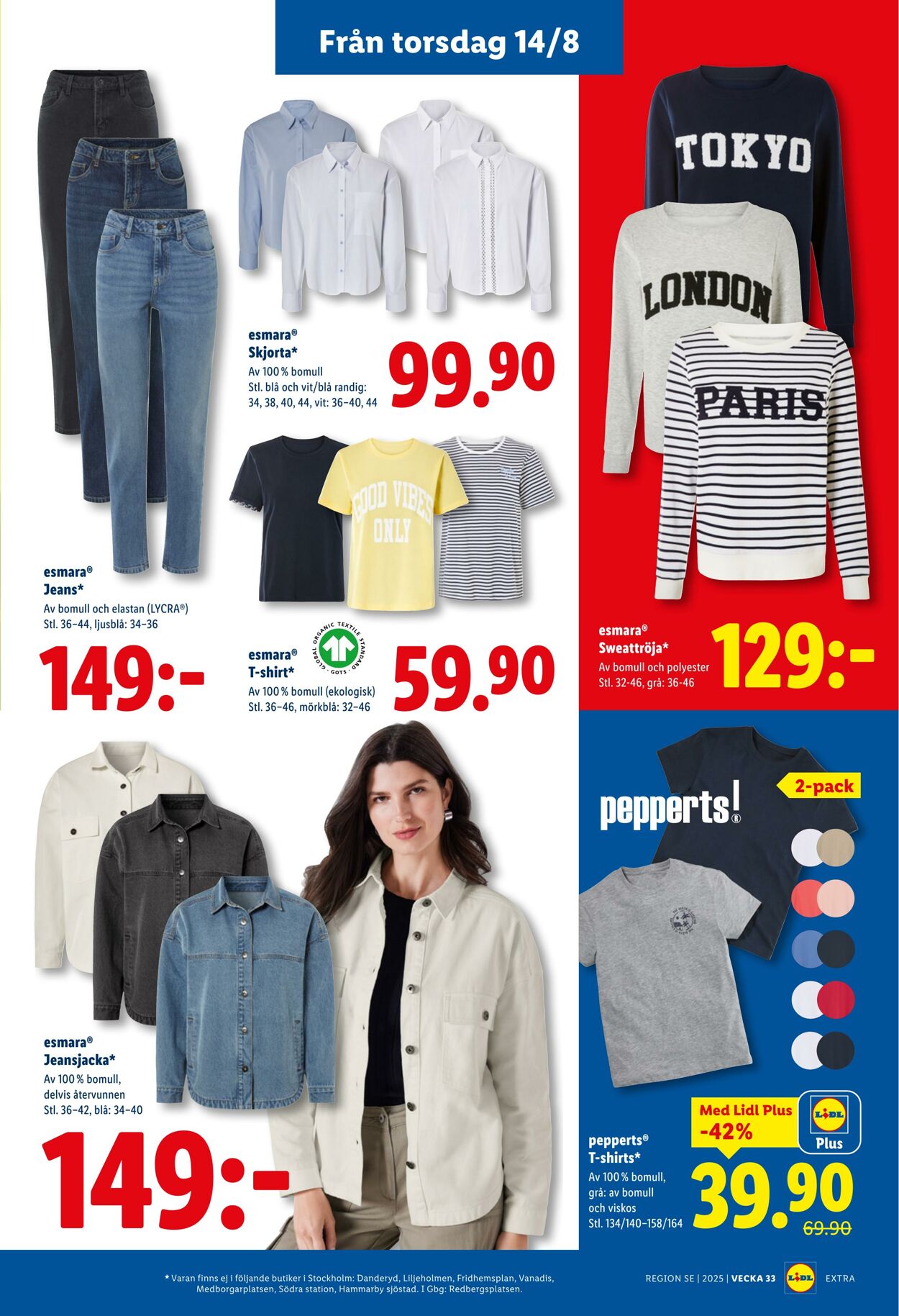 Erbjudanden Lidl 11.08.2025 - 17.08.2025