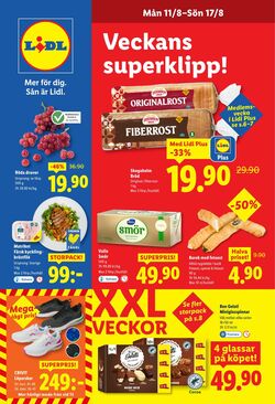 Erbjudanden Lidl 11.08.2025 - 17.08.2025