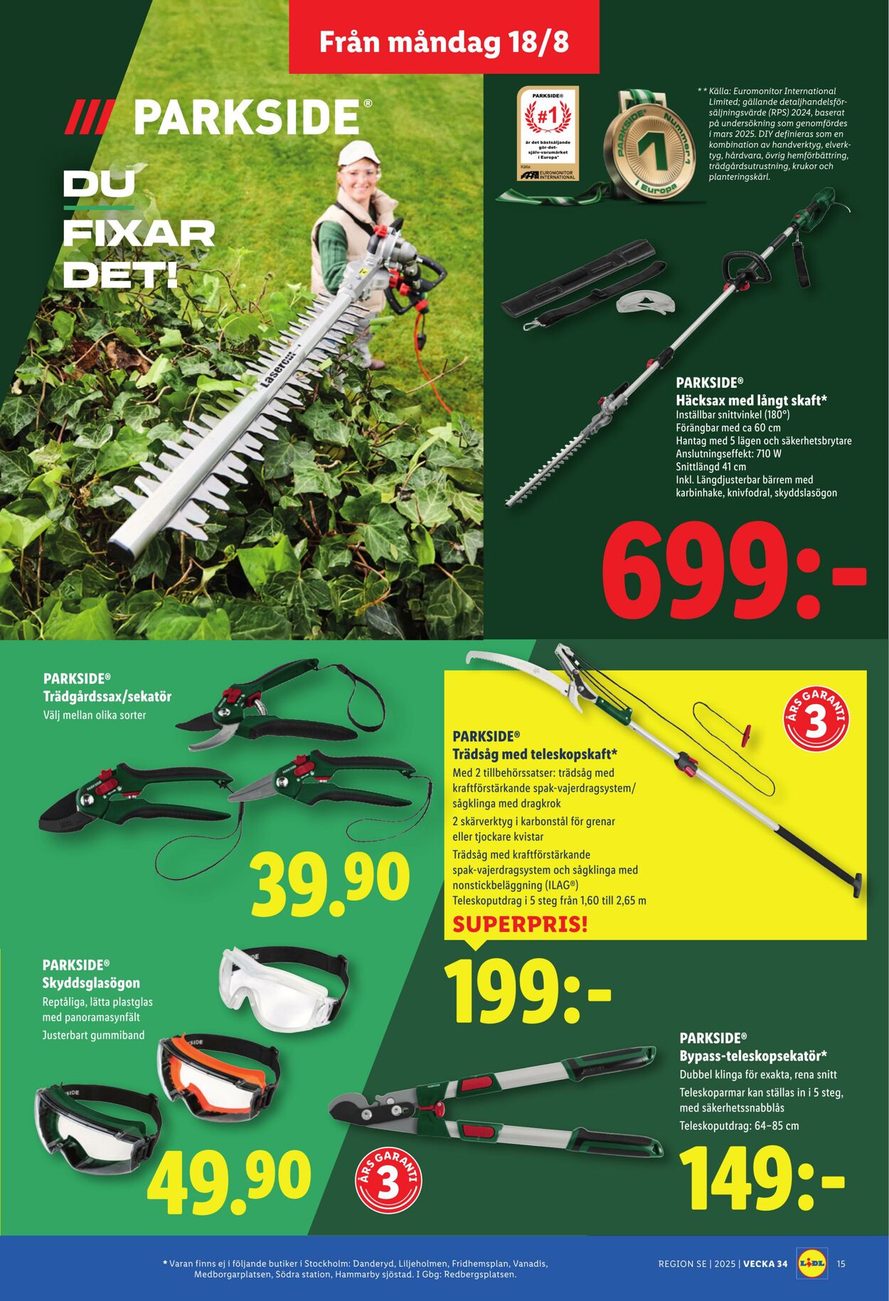 Erbjudanden Lidl 18.08.2025 - 24.08.2025