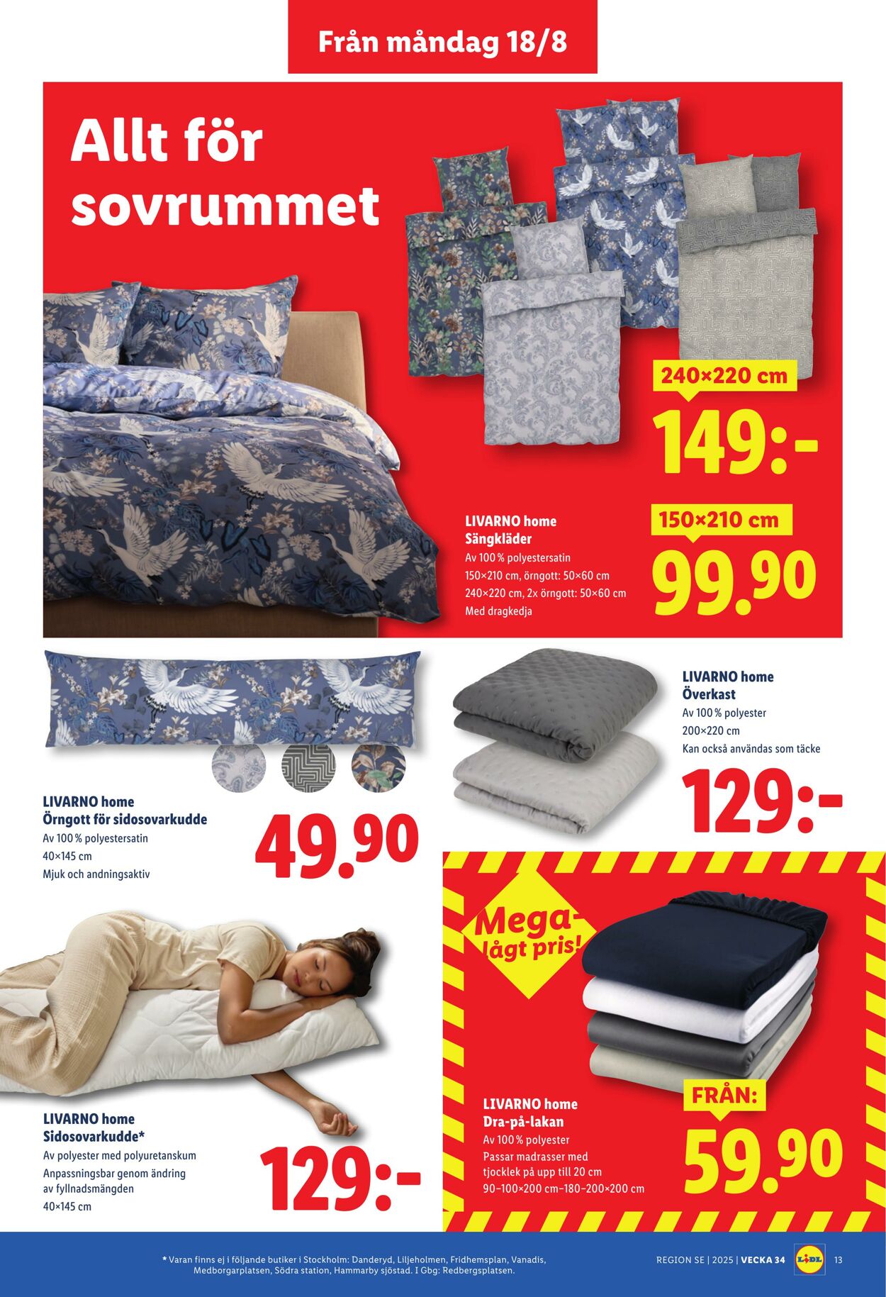 Erbjudanden Lidl 18.08.2025 - 24.08.2025