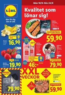 Erbjudanden Lidl 18.08.2025 - 24.08.2025