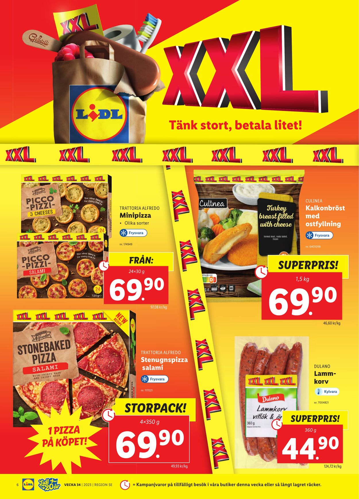 Erbjudanden Lidl 21.08.2023 - 27.08.2023