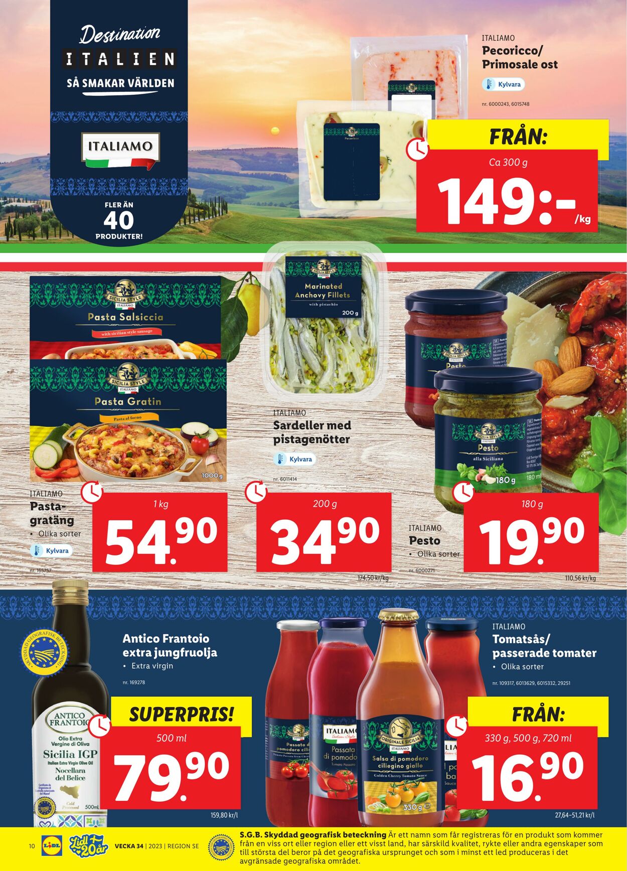 Erbjudanden Lidl 21.08.2023 - 27.08.2023