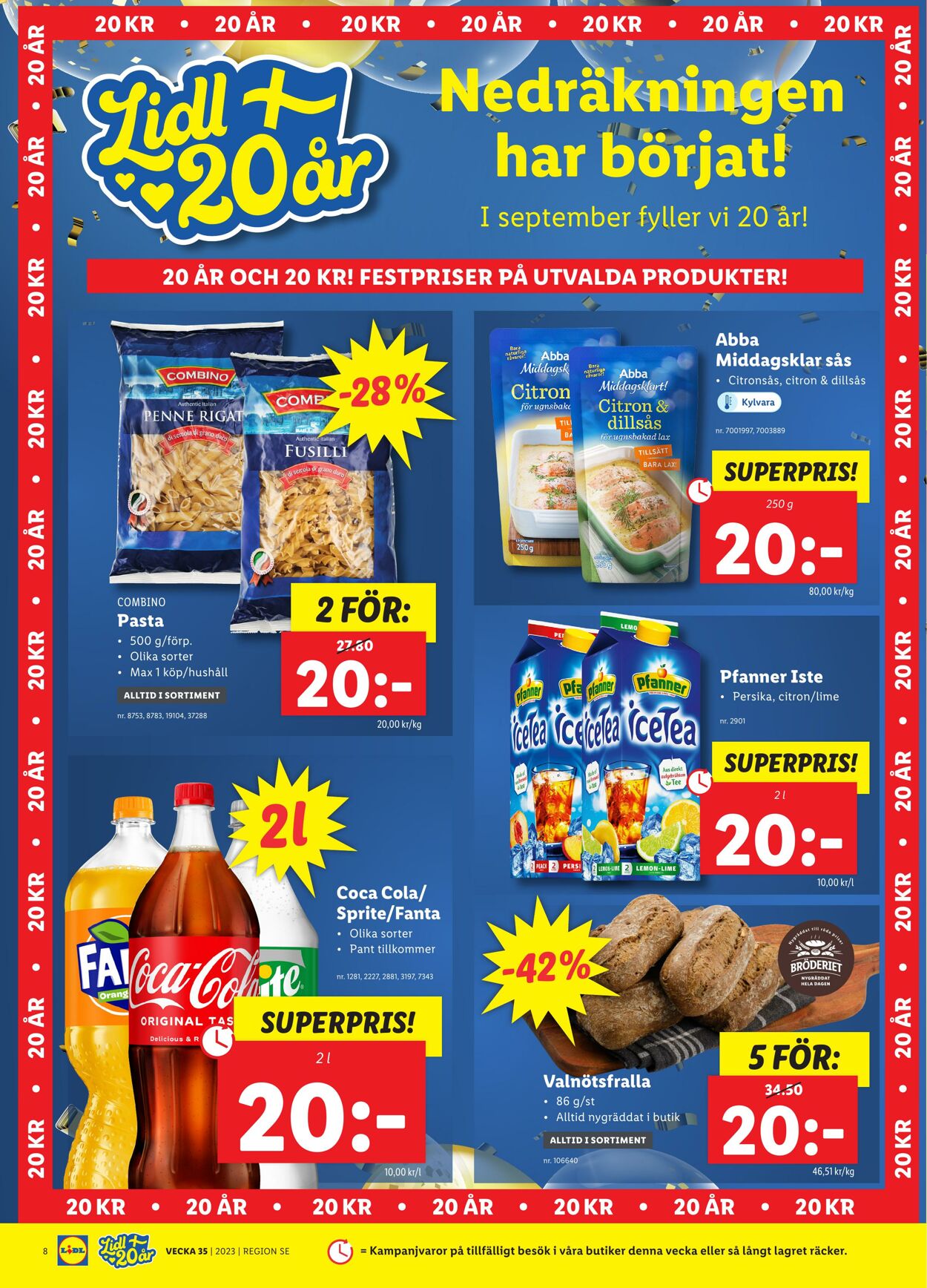 Erbjudanden Lidl 28.08.2023 - 03.09.2023