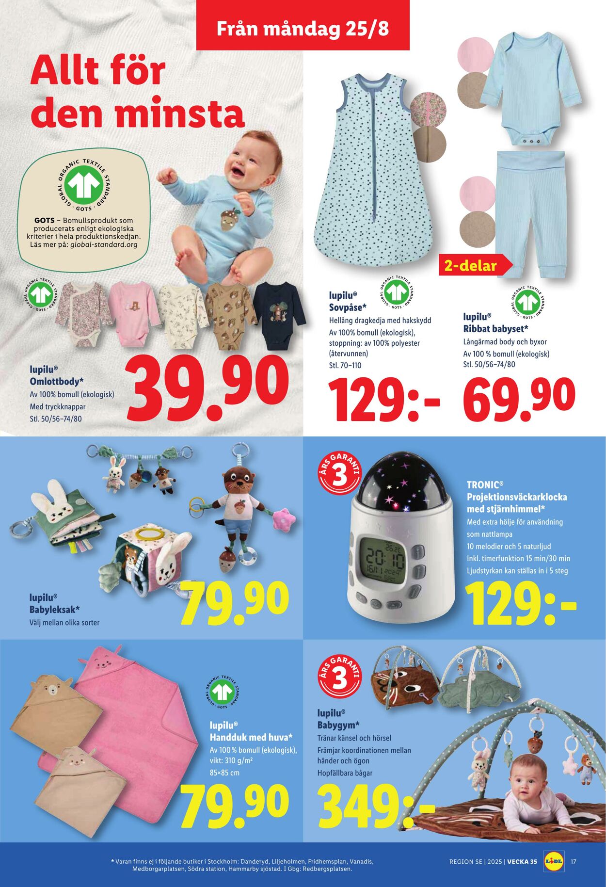Erbjudanden Lidl 25.08.2025 - 31.08.2025