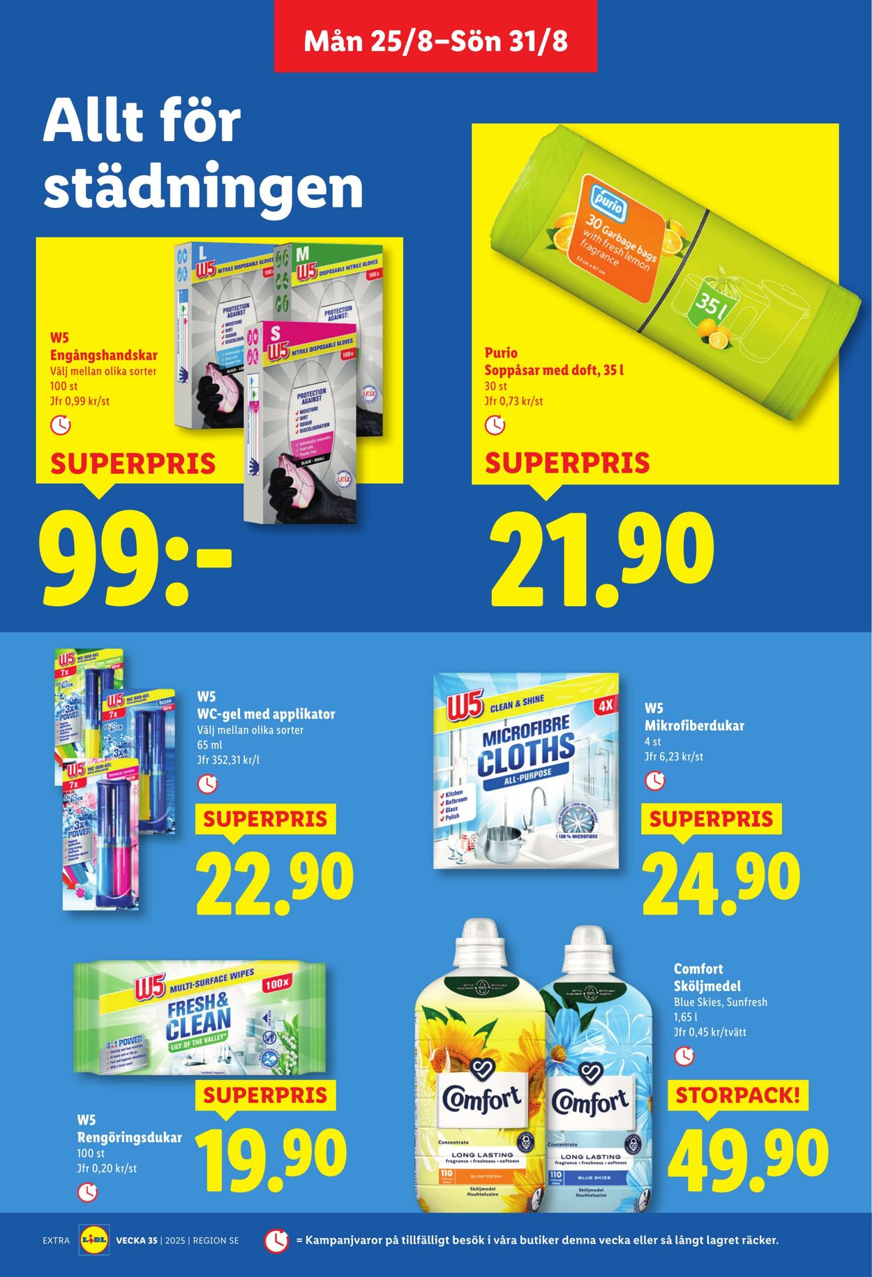 Erbjudanden Lidl 25.08.2025 - 31.08.2025