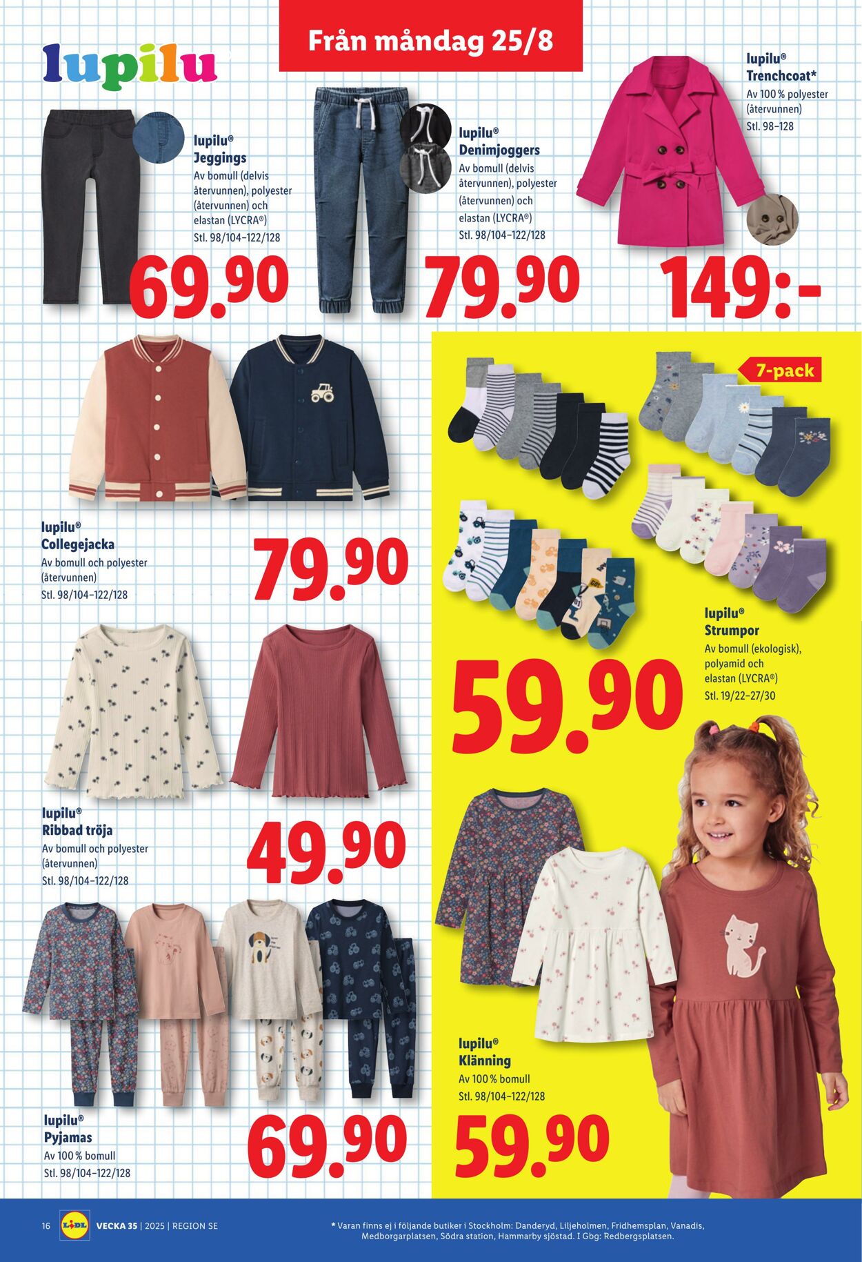 Erbjudanden Lidl 25.08.2025 - 31.08.2025