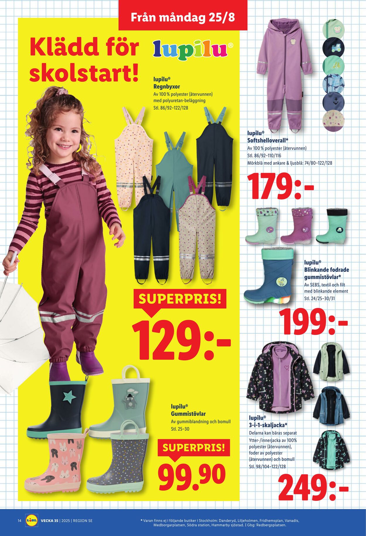 Erbjudanden Lidl 25.08.2025 - 31.08.2025