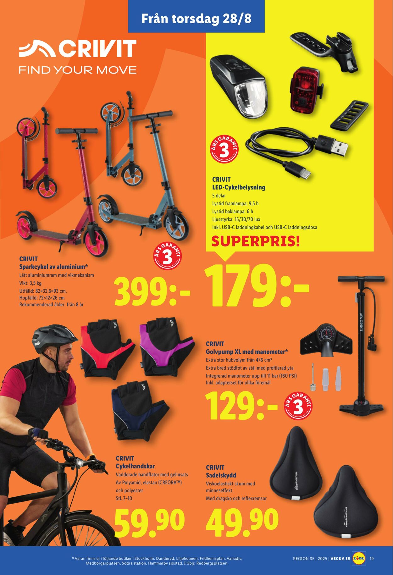 Erbjudanden Lidl 25.08.2025 - 31.08.2025
