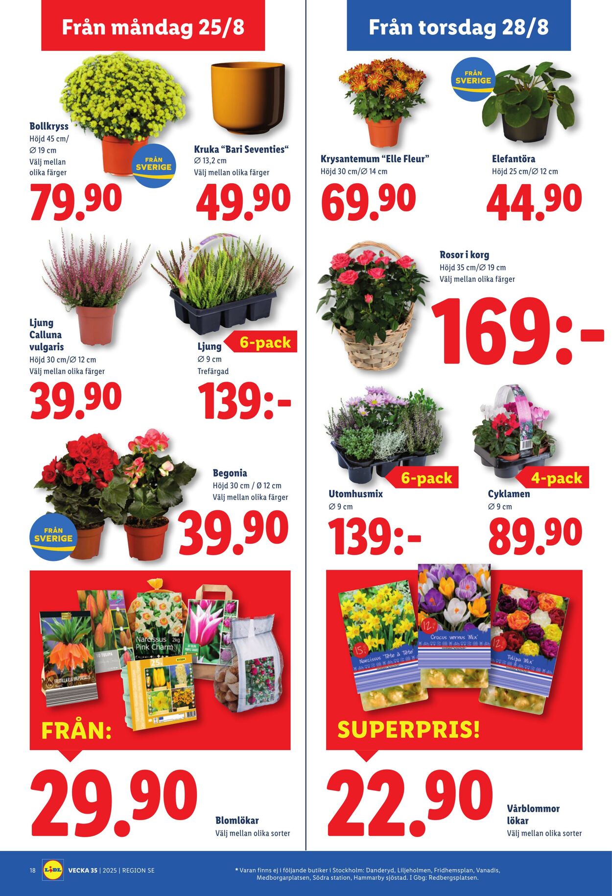 Erbjudanden Lidl 25.08.2025 - 31.08.2025