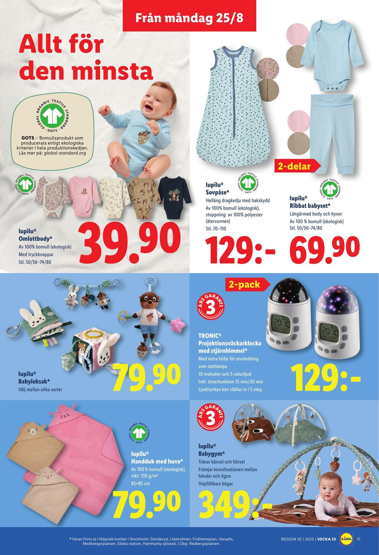 Erbjudanden Lidl 25.08.2025 - 31.08.2025