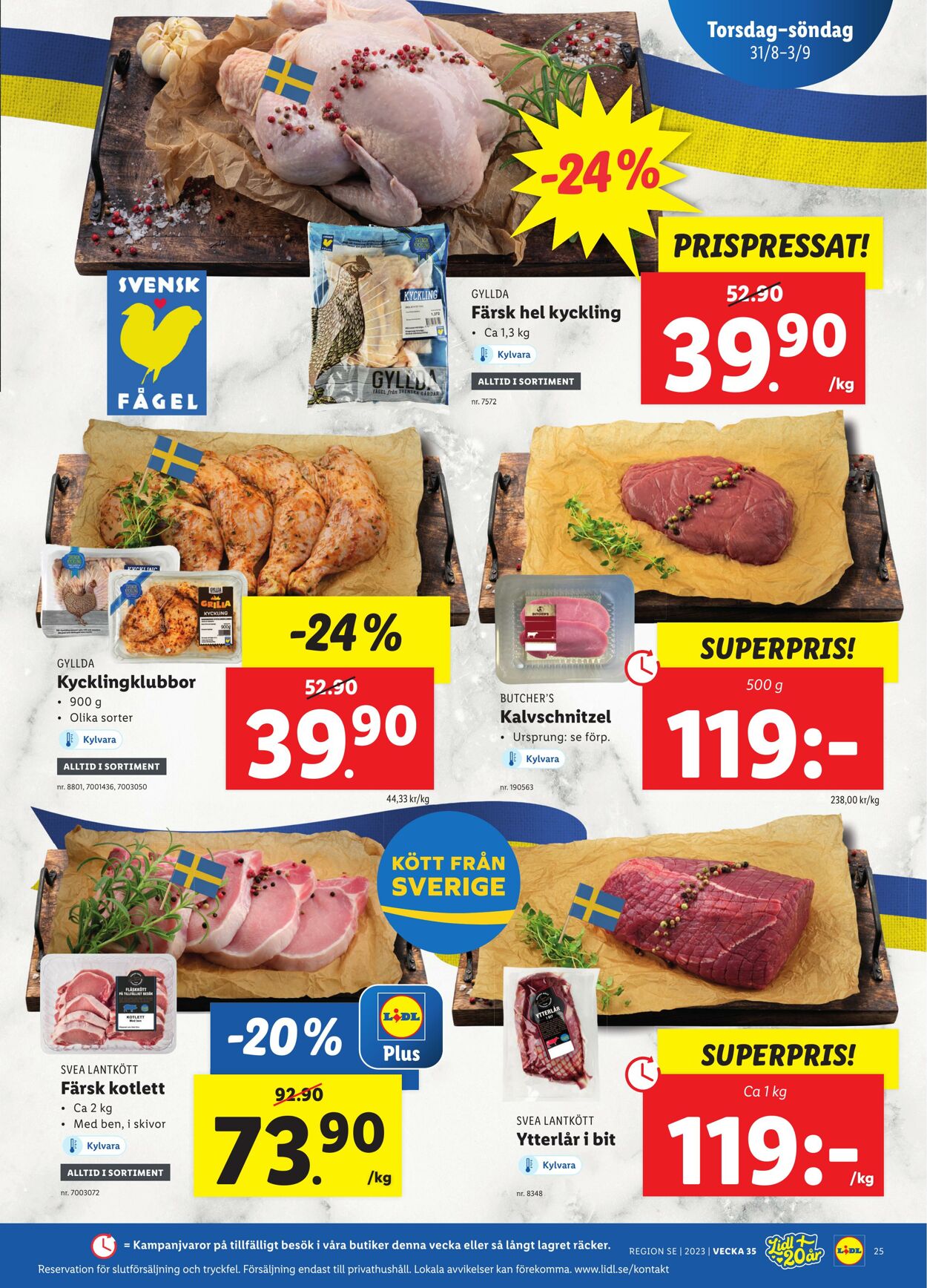 Erbjudanden Lidl 28.08.2023 - 03.09.2023