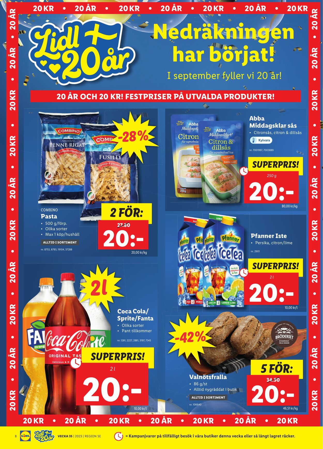 Erbjudanden Lidl 28.08.2023 - 03.09.2023