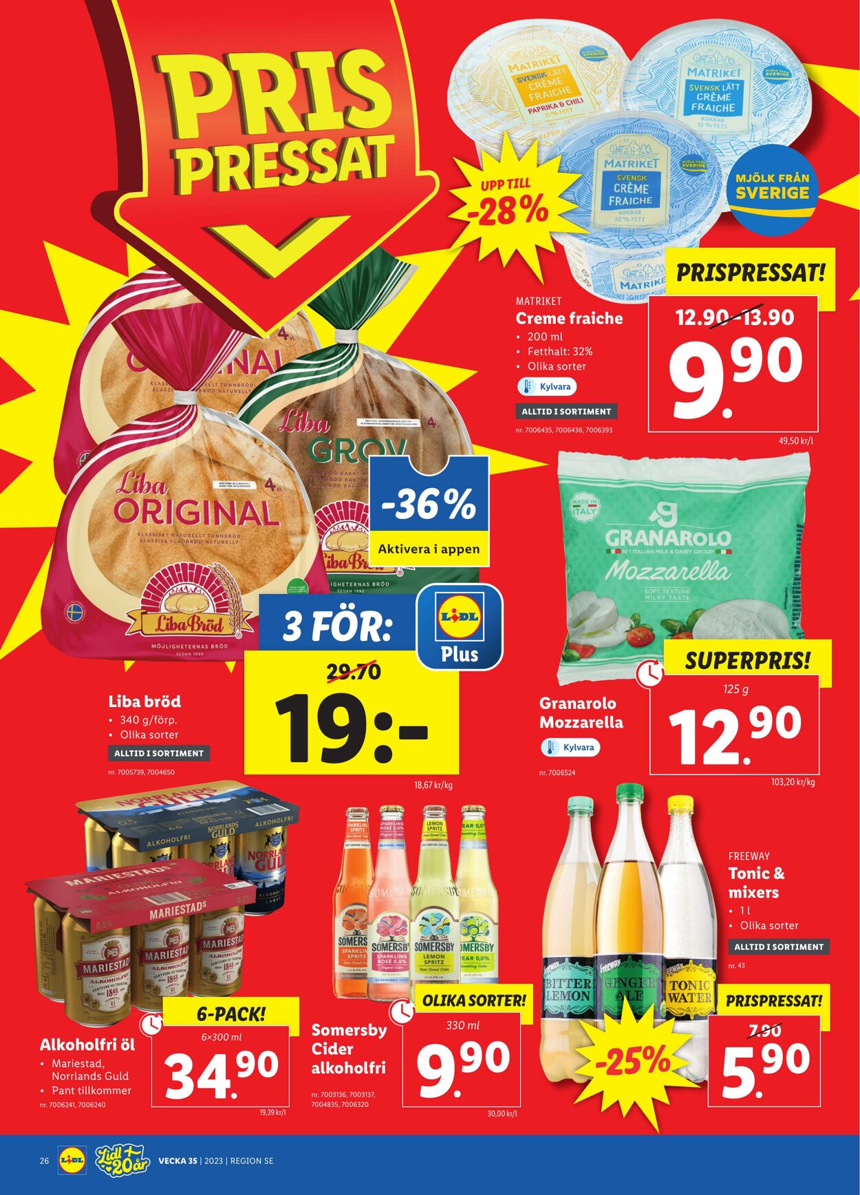 Erbjudanden Lidl 28.08.2023 - 03.09.2023