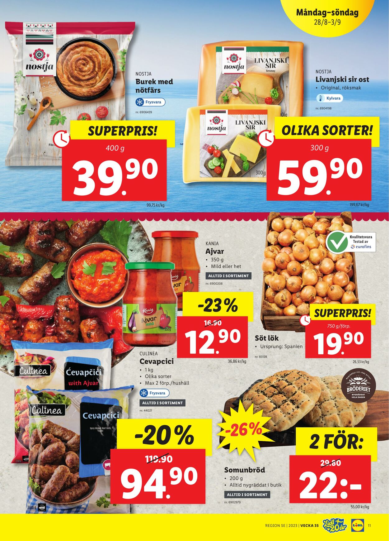 Erbjudanden Lidl 28.08.2023 - 03.09.2023