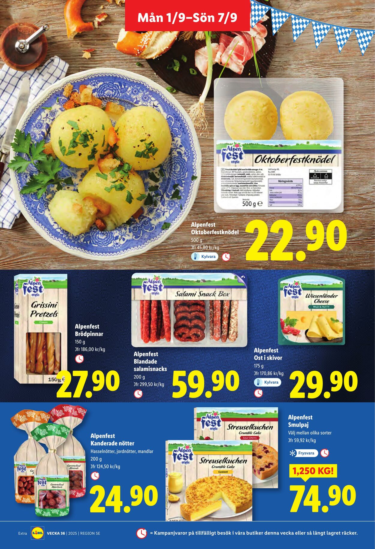 Erbjudanden Lidl 01.09.2025 - 07.09.2025