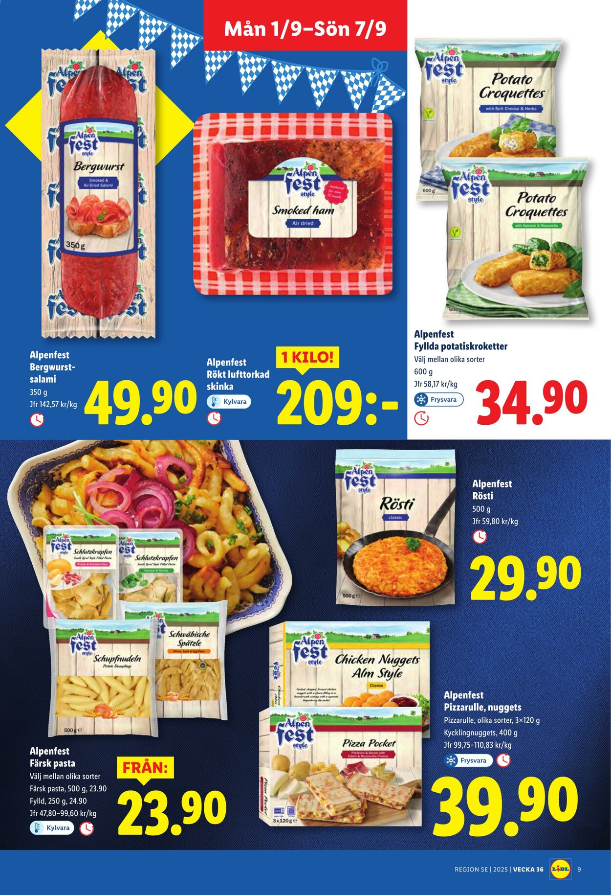 Erbjudanden Lidl 01.09.2025 - 07.09.2025