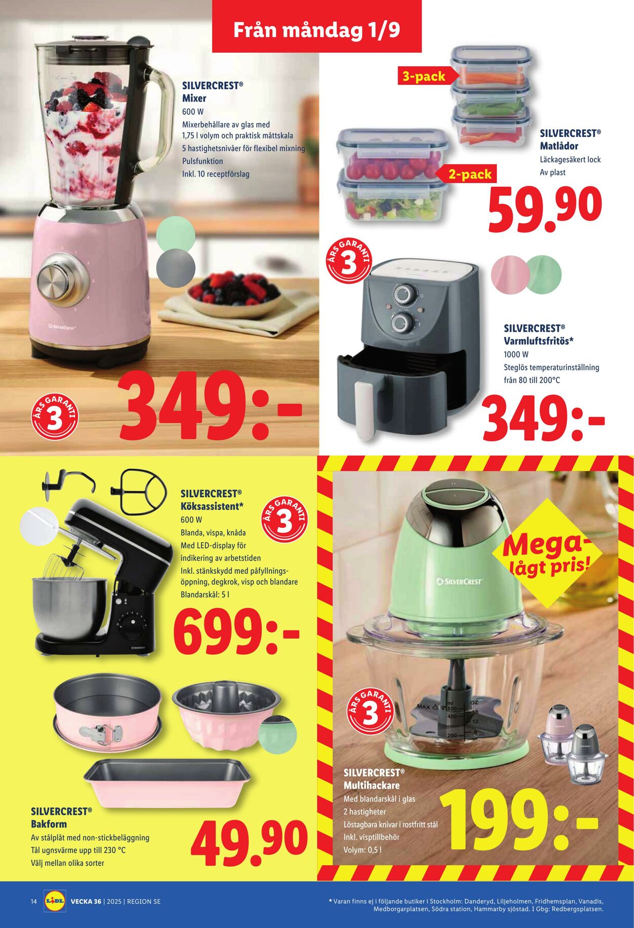 Erbjudanden Lidl 01.09.2025 - 07.09.2025