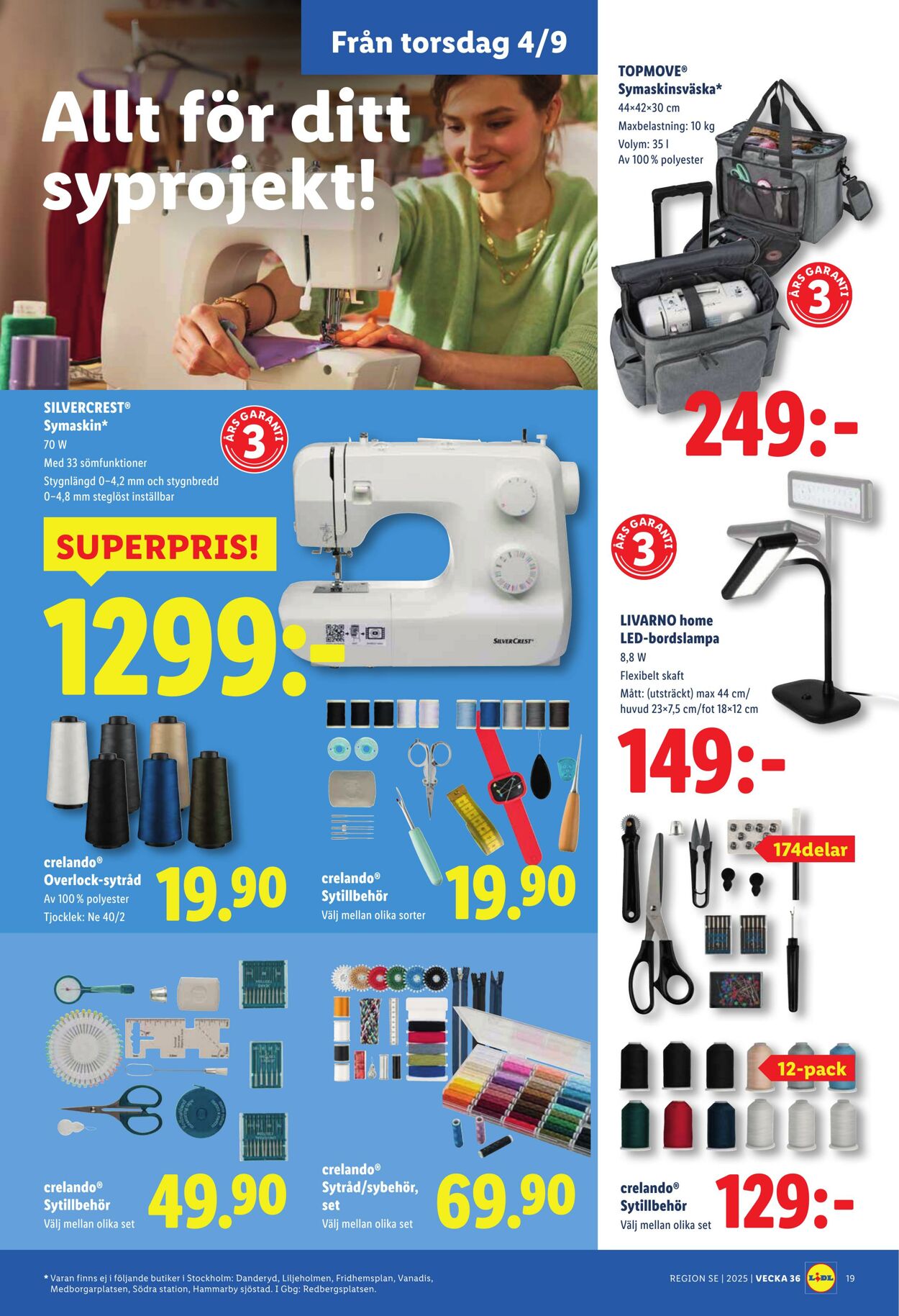 Erbjudanden Lidl 01.09.2025 - 07.09.2025