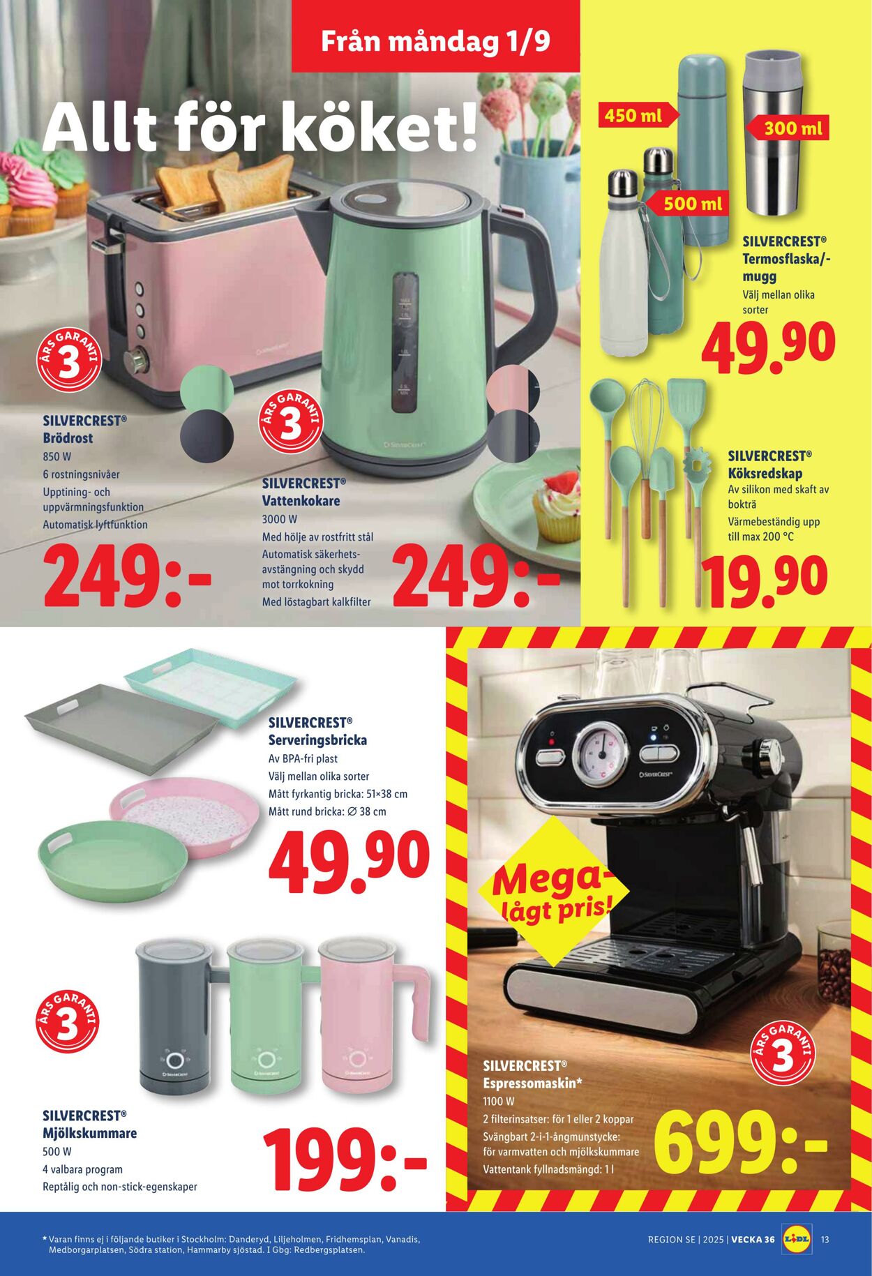 Erbjudanden Lidl 01.09.2025 - 07.09.2025