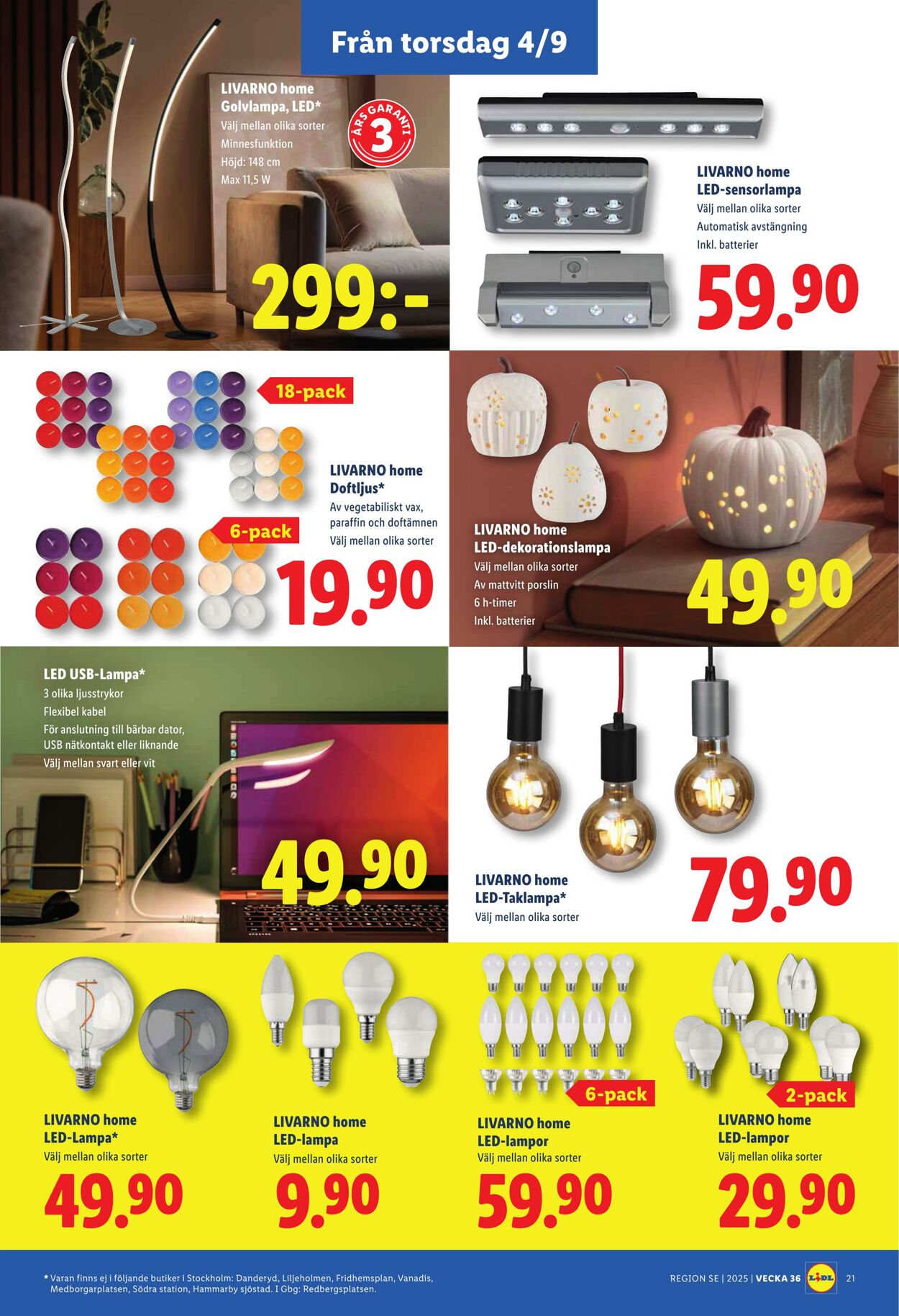 Erbjudanden Lidl 01.09.2025 - 07.09.2025