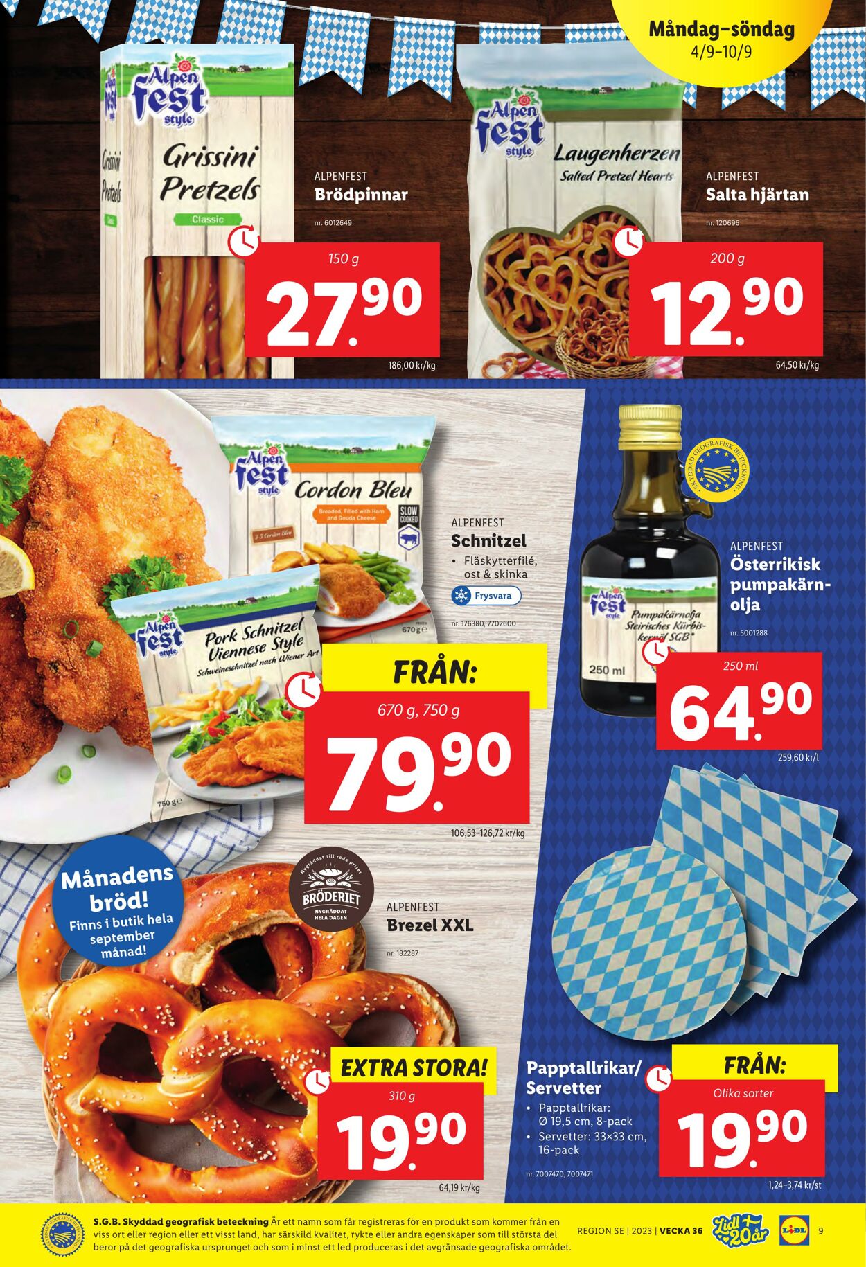 Erbjudanden Lidl 04.09.2023 - 10.09.2023