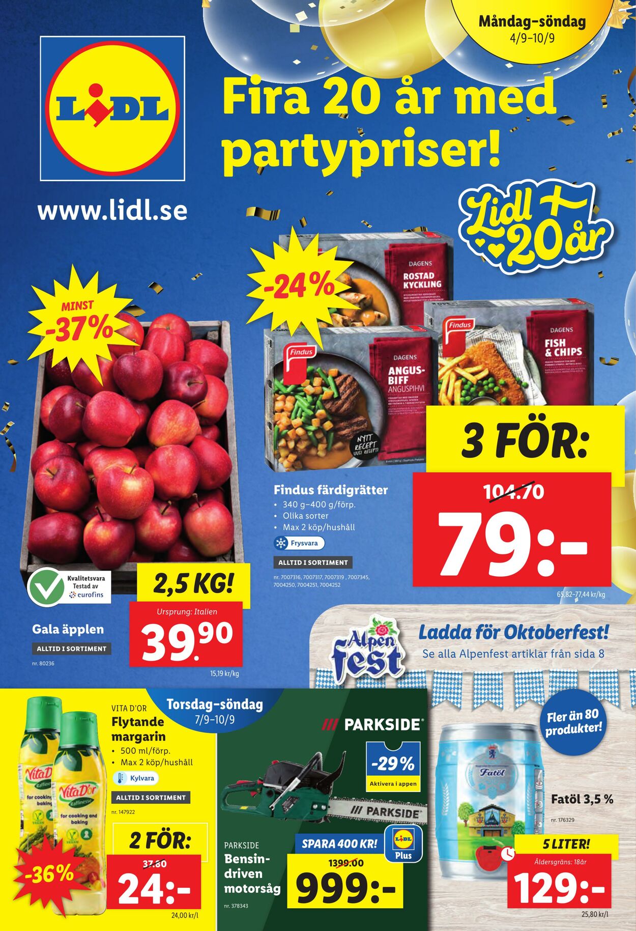 Erbjudanden Lidl 04.09.2023 - 10.09.2023