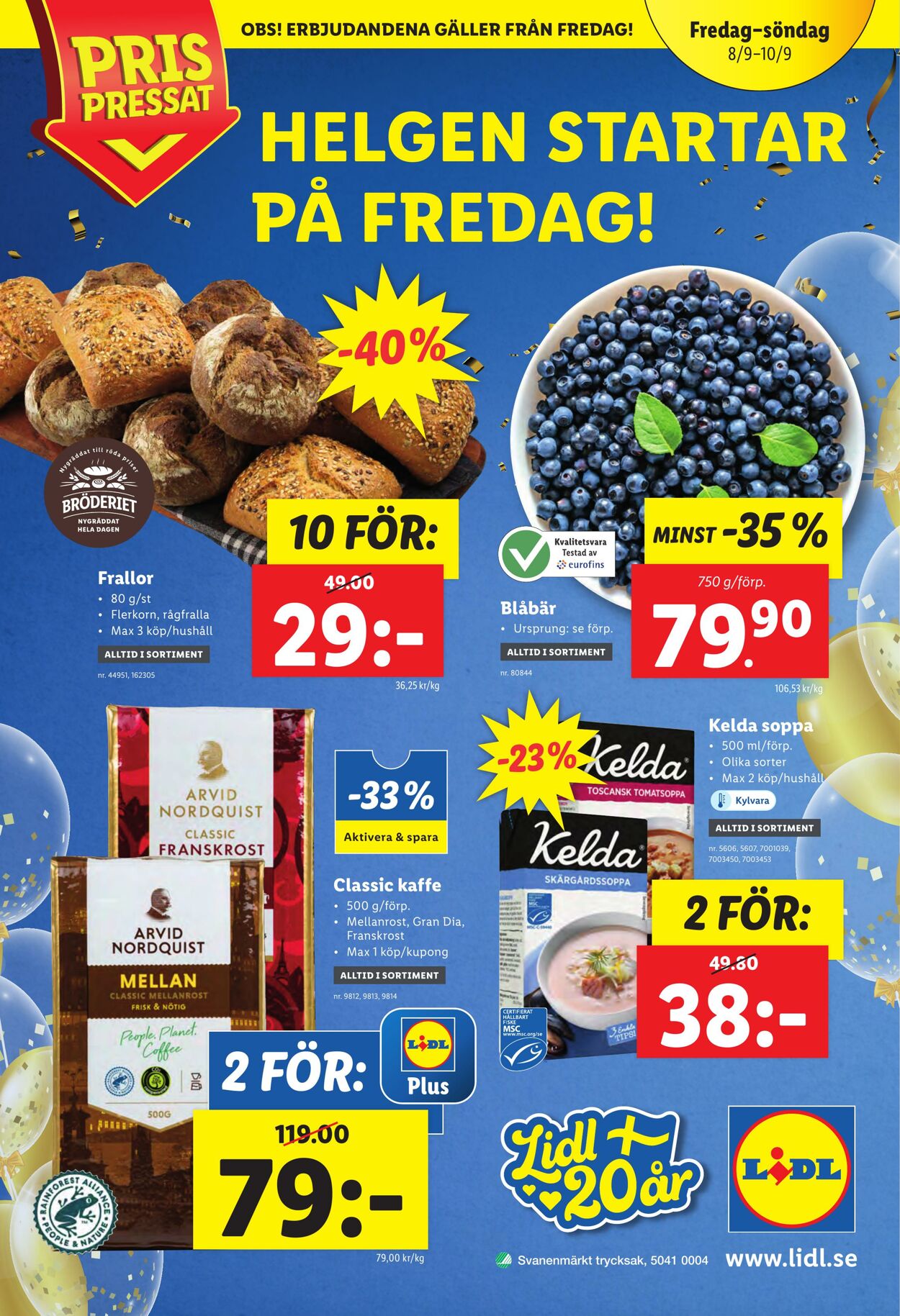 Erbjudanden Lidl 04.09.2023 - 10.09.2023