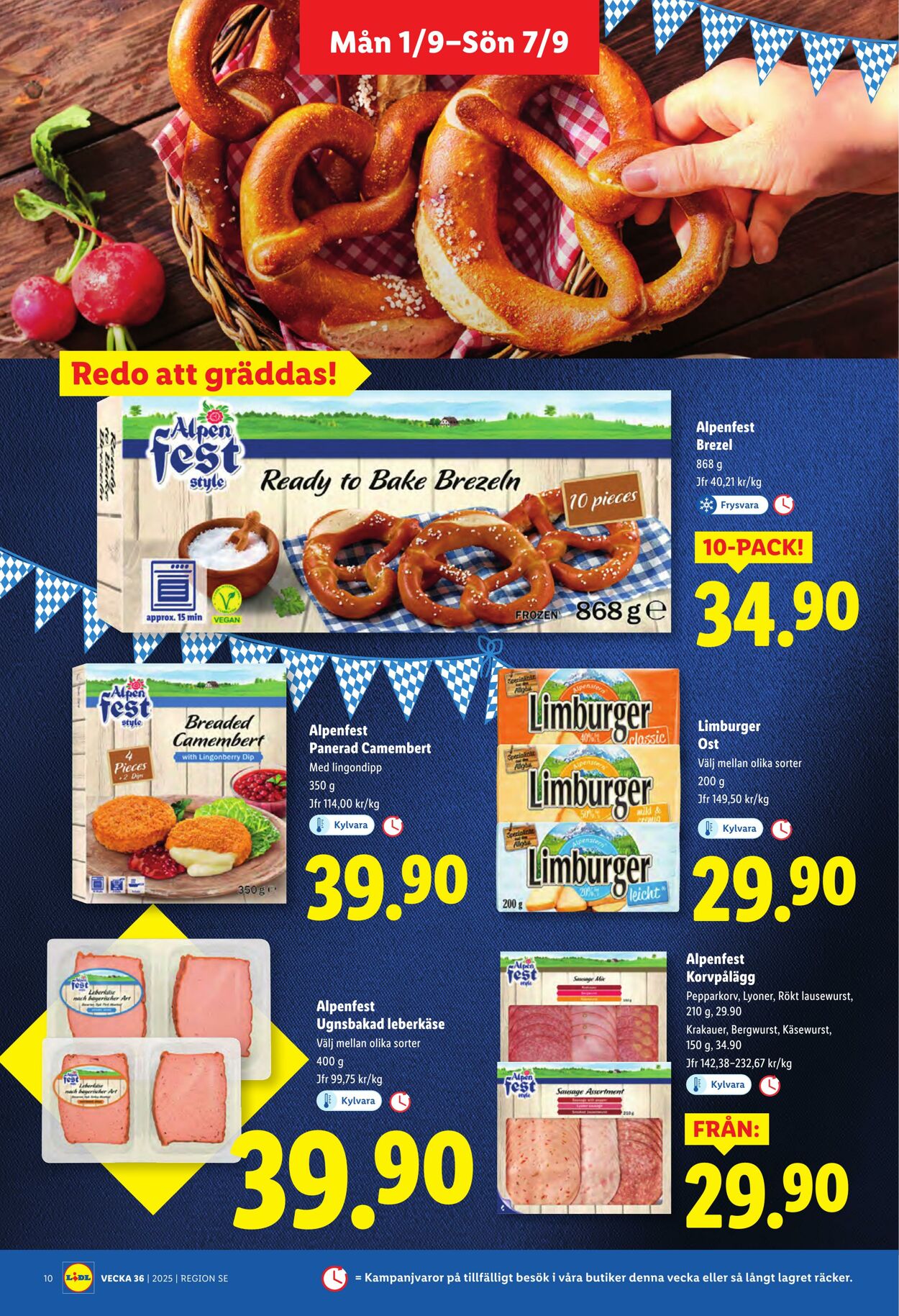 Erbjudanden Lidl 01.09.2025 - 07.09.2025