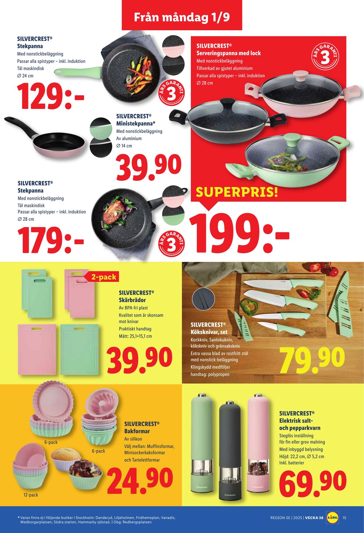 Erbjudanden Lidl 01.09.2025 - 07.09.2025