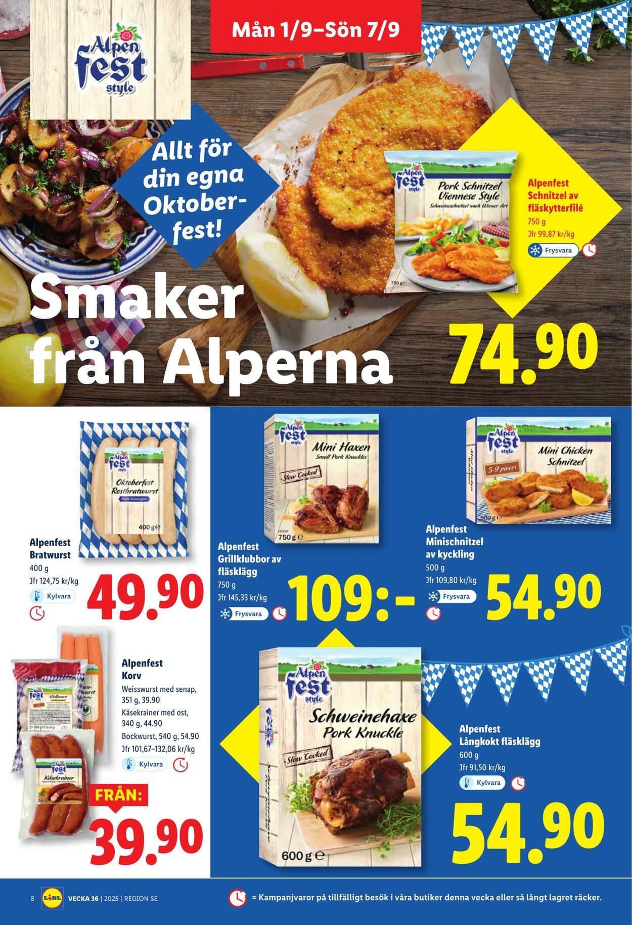 Erbjudanden Lidl 01.09.2025 - 07.09.2025