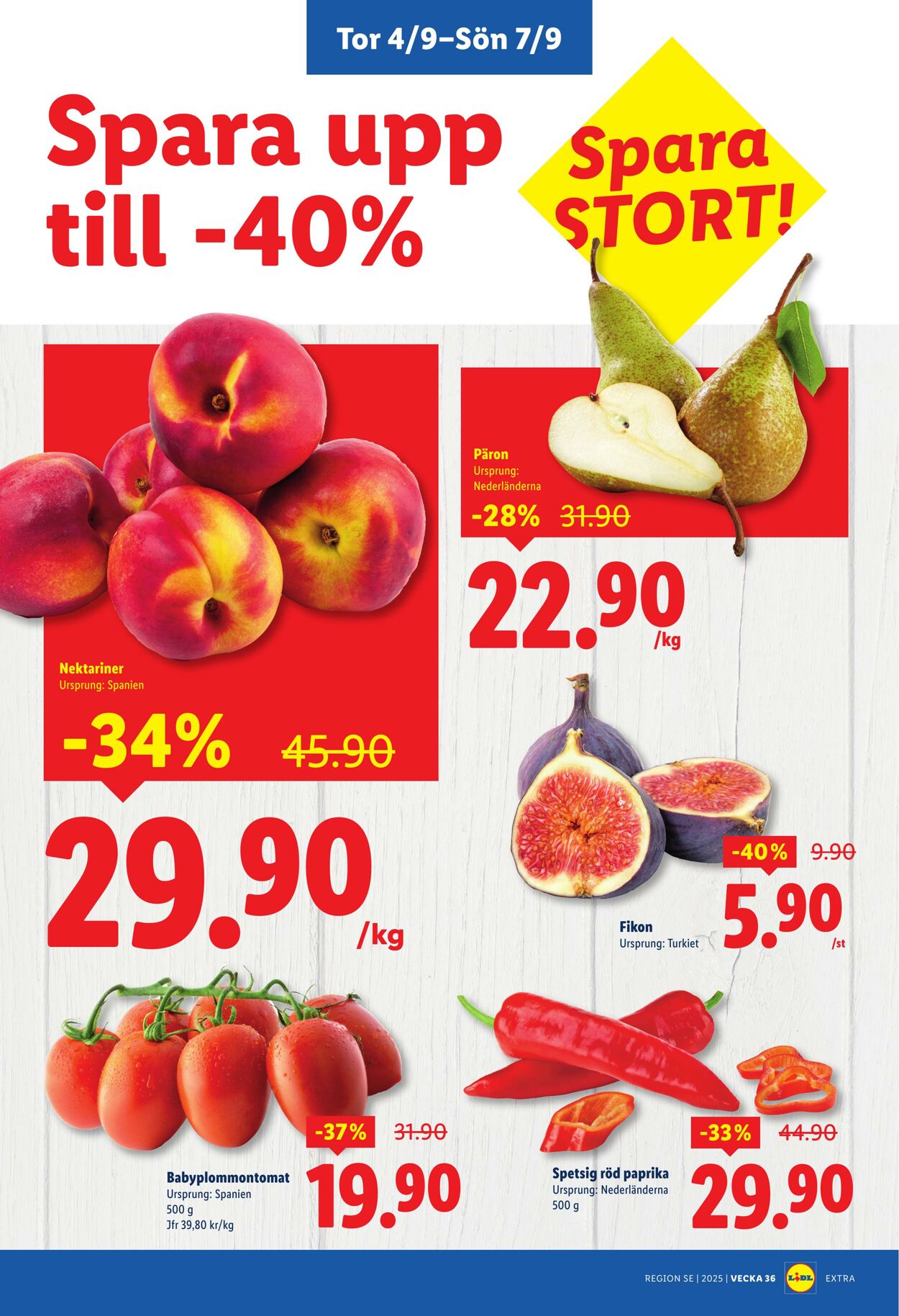 Erbjudanden Lidl 01.09.2025 - 07.09.2025