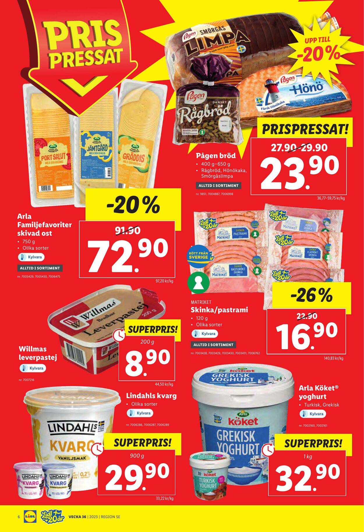 Erbjudanden Lidl 04.09.2023 - 10.09.2023