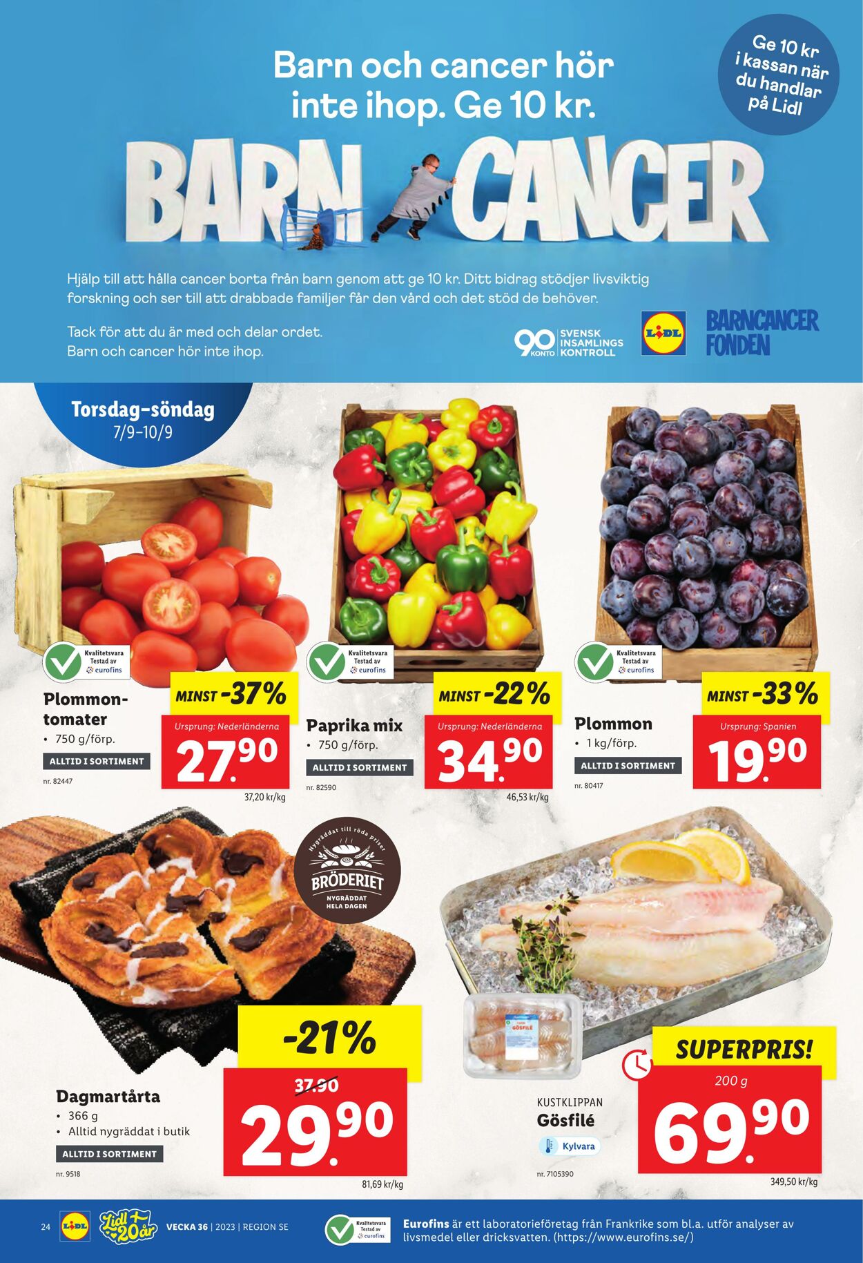 Erbjudanden Lidl 04.09.2023 - 10.09.2023