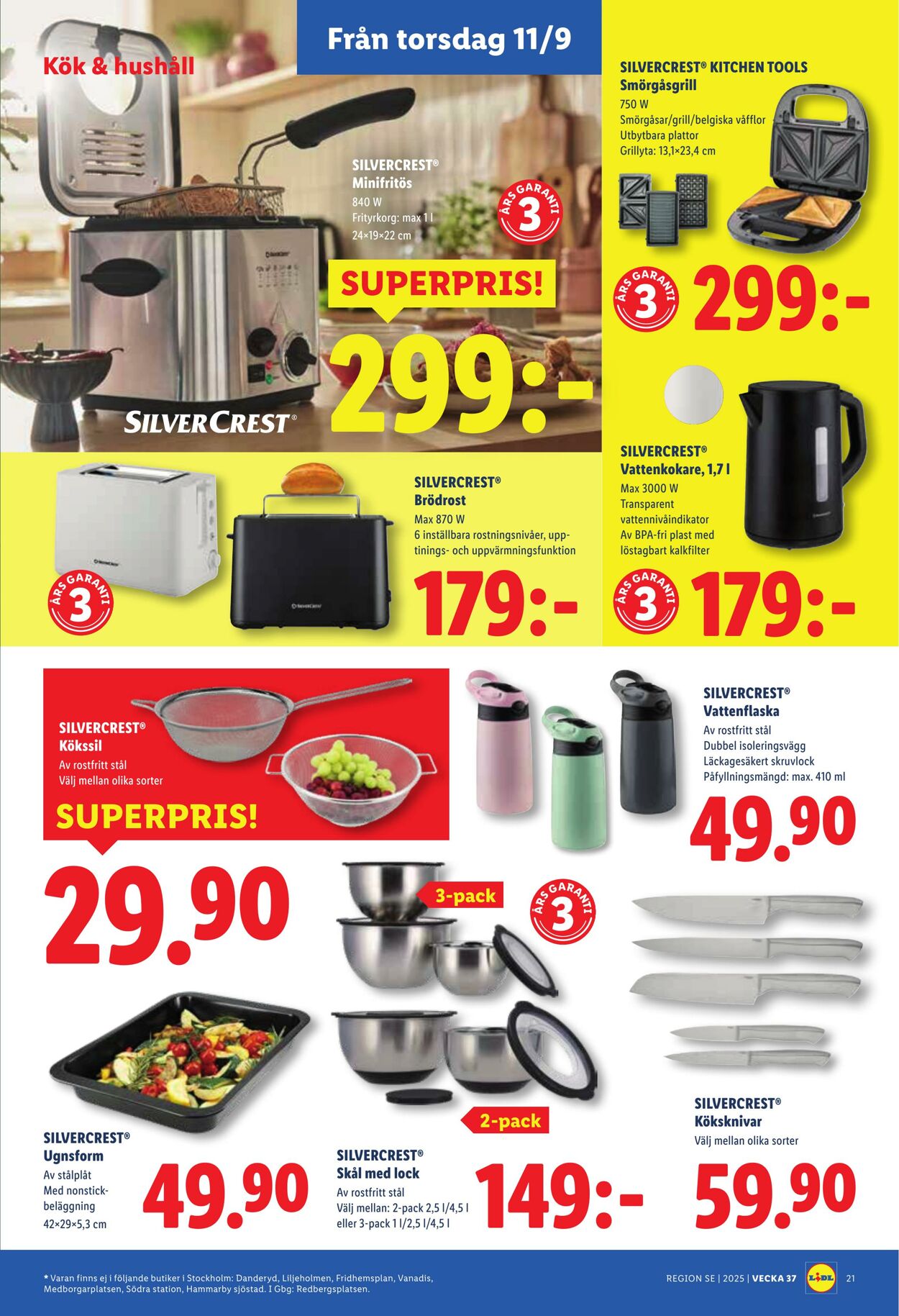 Erbjudanden Lidl 08.09.2025 - 14.09.2025