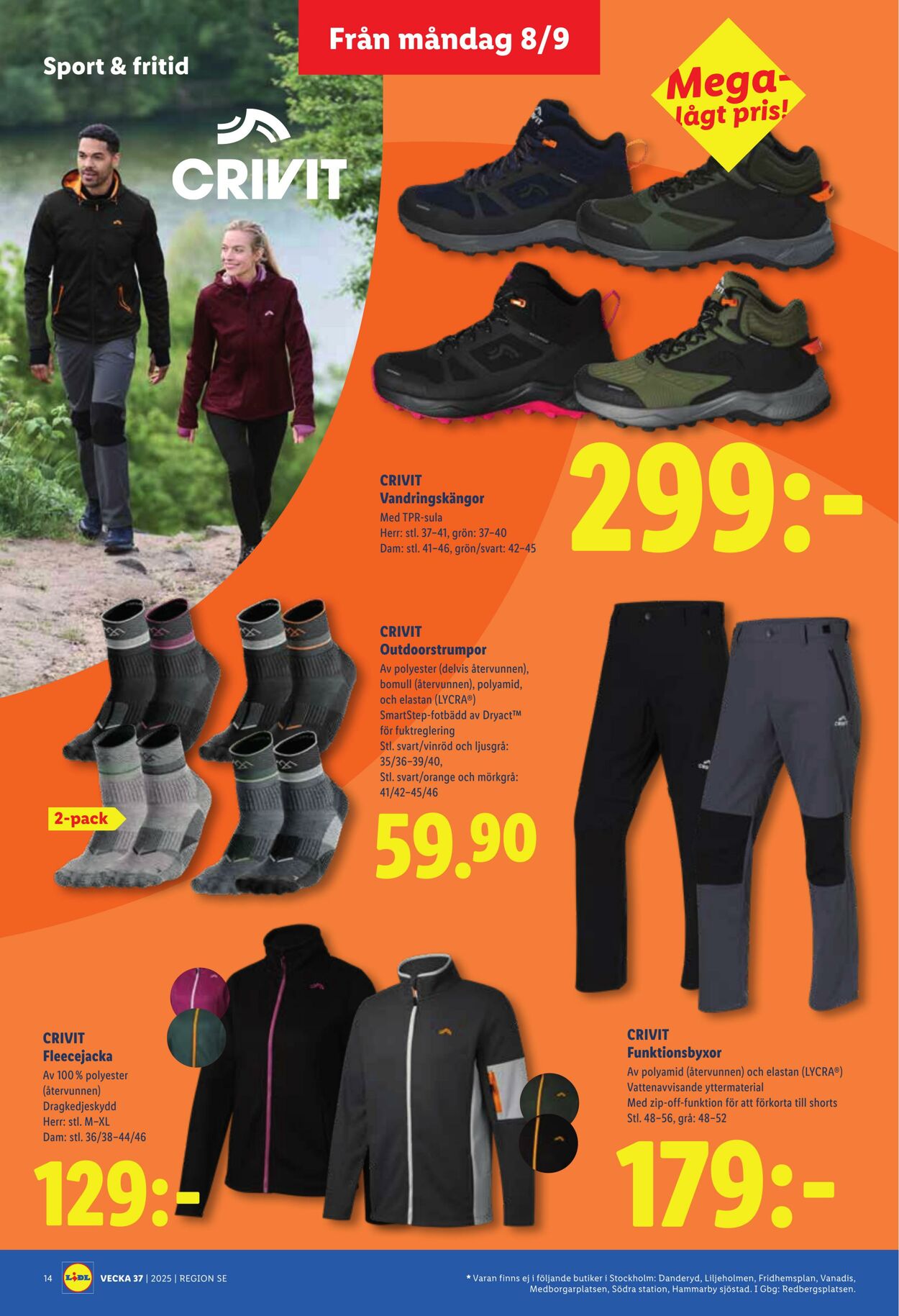 Erbjudanden Lidl 08.09.2025 - 14.09.2025