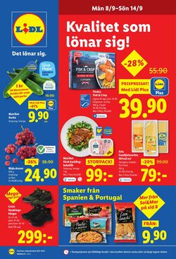 Erbjudanden Lidl 08.09.2025 - 14.09.2025