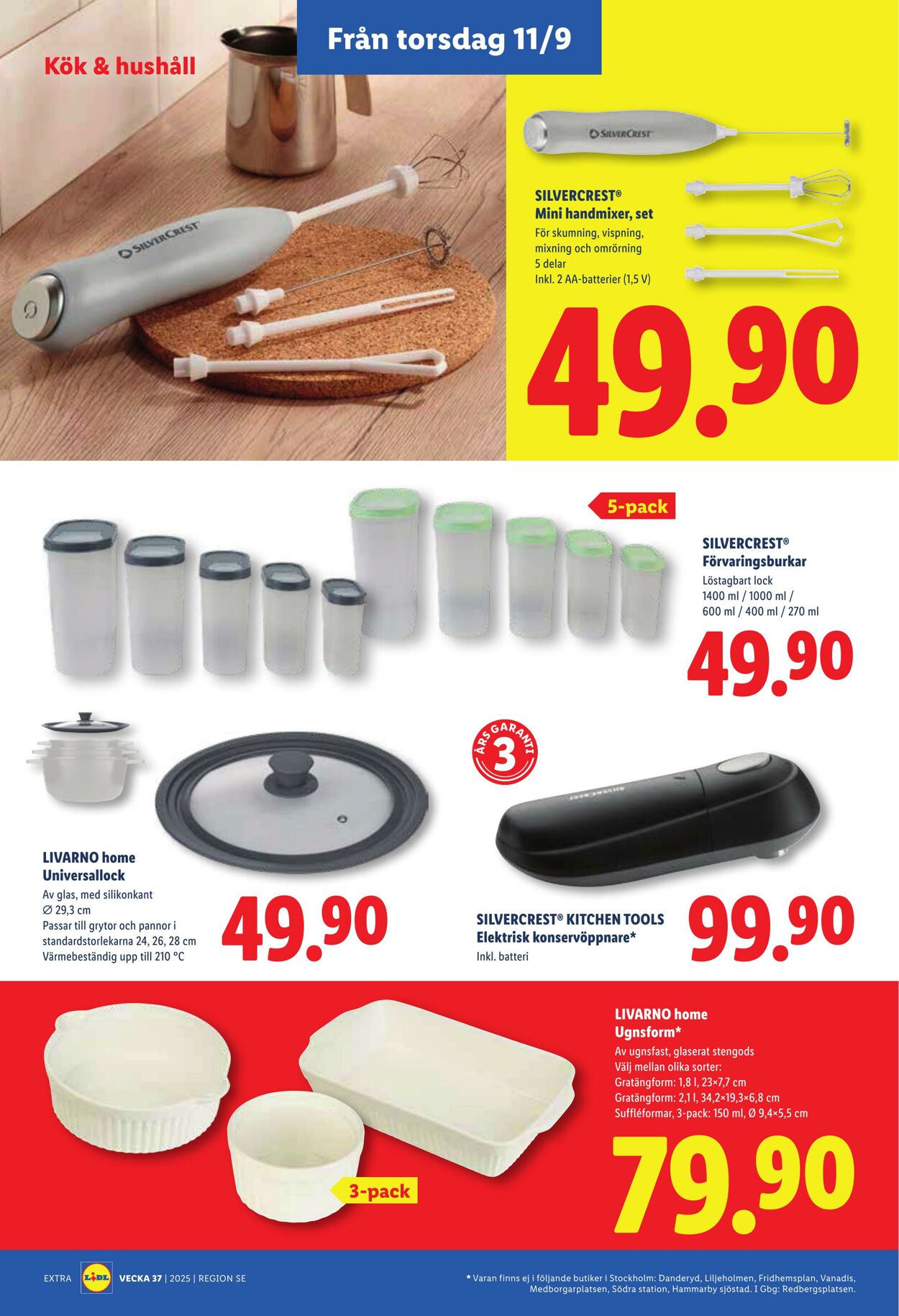 Erbjudanden Lidl 08.09.2025 - 14.09.2025