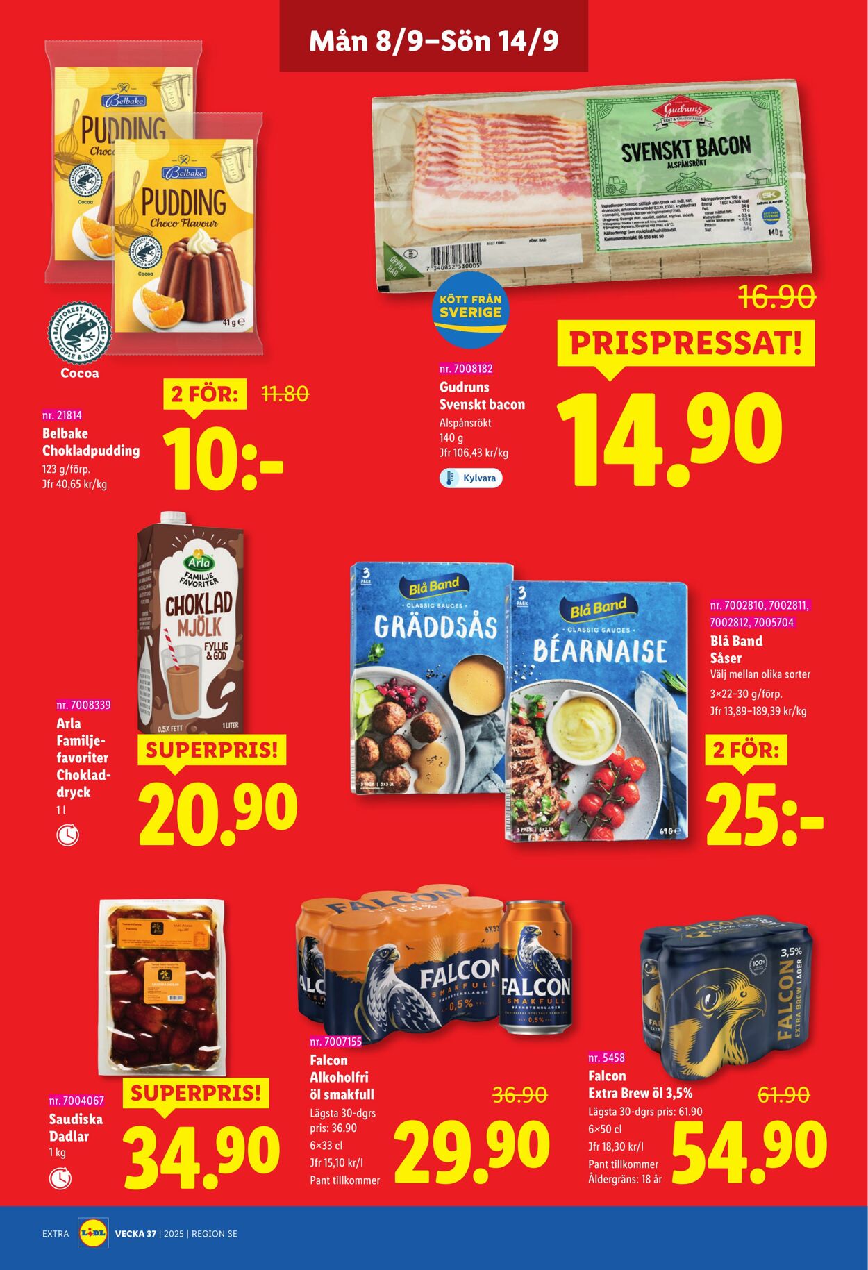 Erbjudanden Lidl 08.09.2025 - 14.09.2025