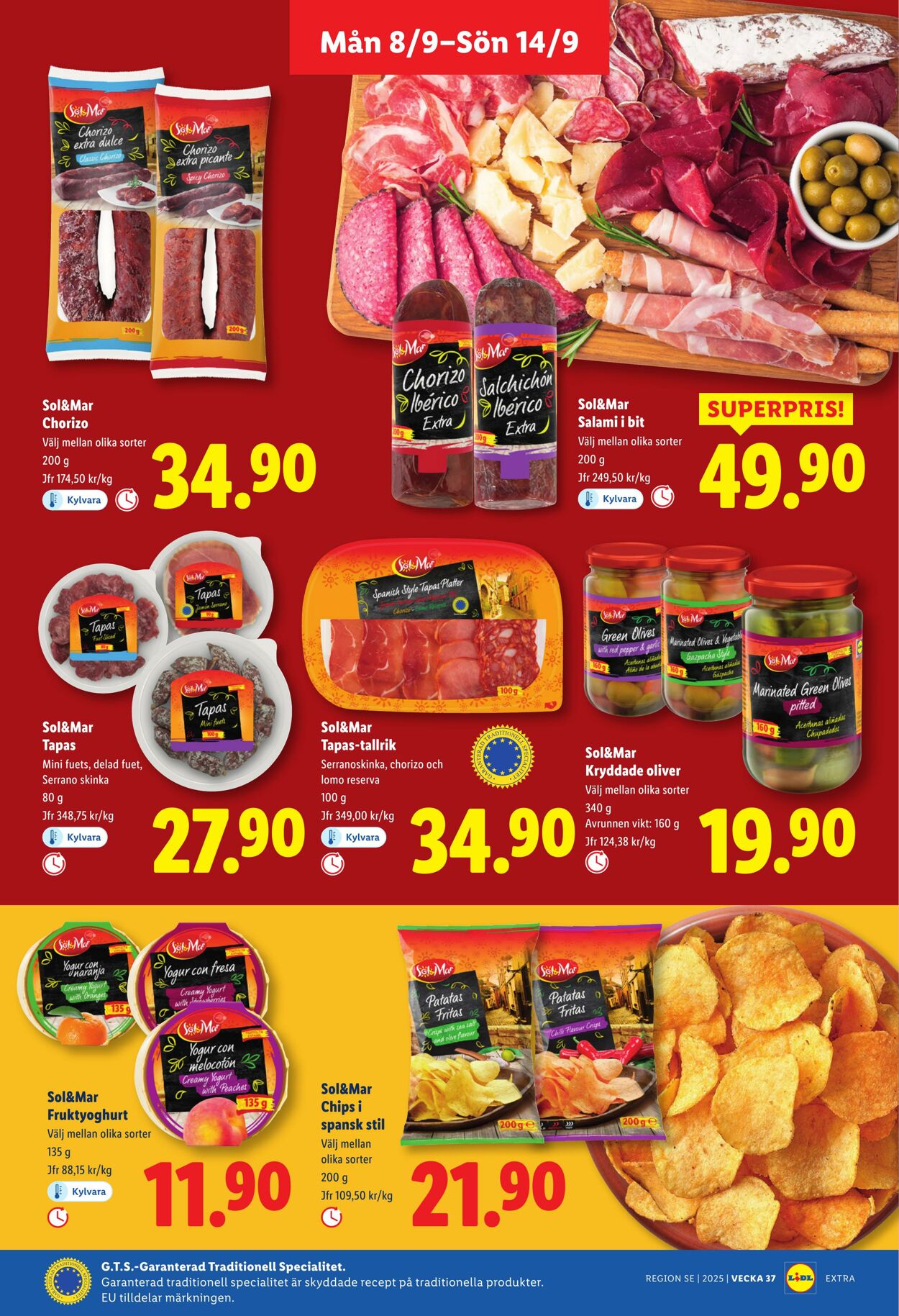 Erbjudanden Lidl 08.09.2025 - 14.09.2025