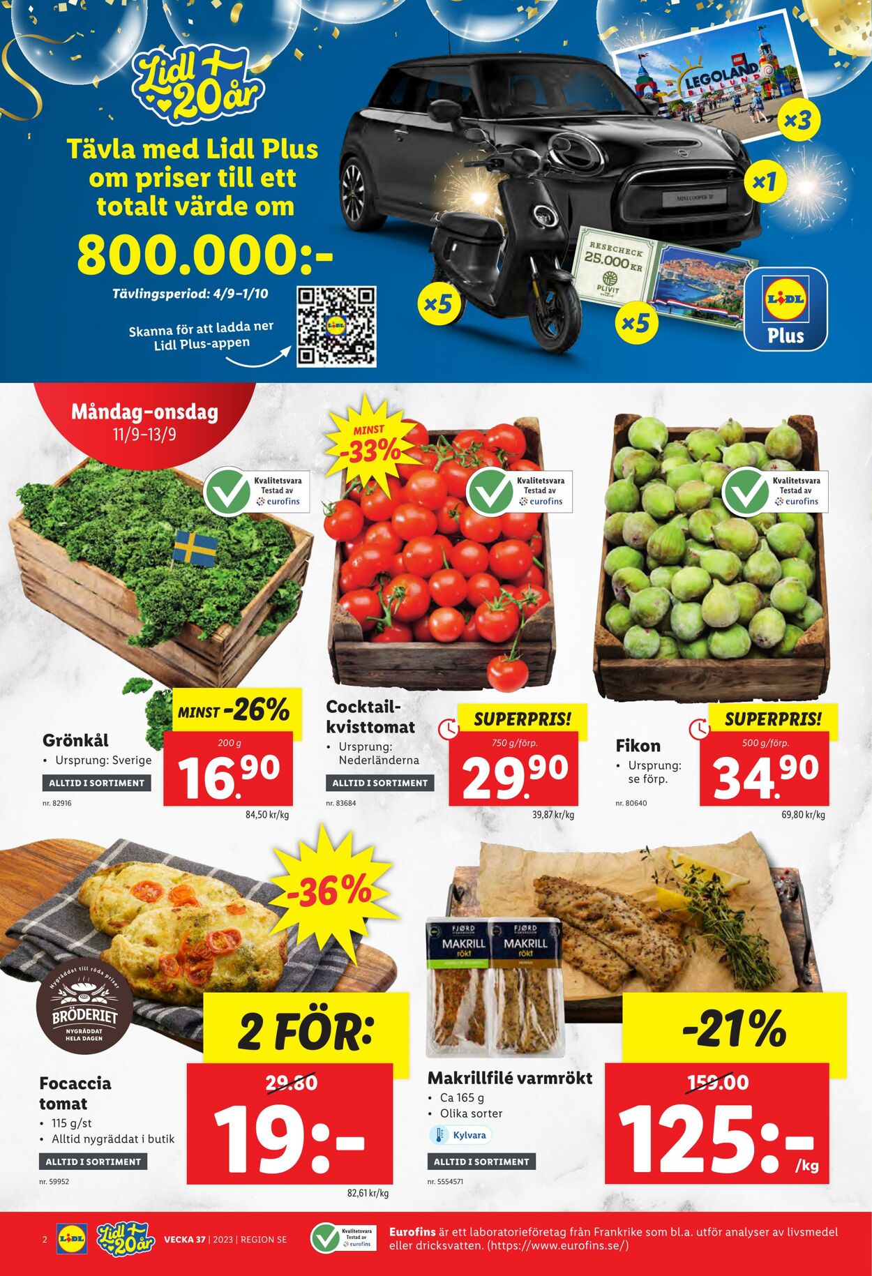 Erbjudanden Lidl 11.09.2023 - 17.09.2023