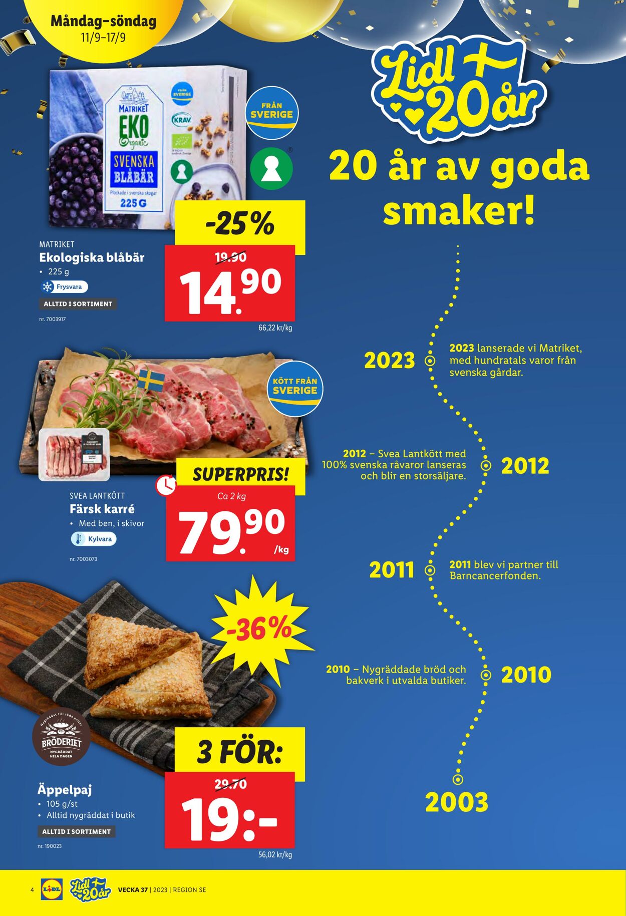 Erbjudanden Lidl 11.09.2023 - 17.09.2023