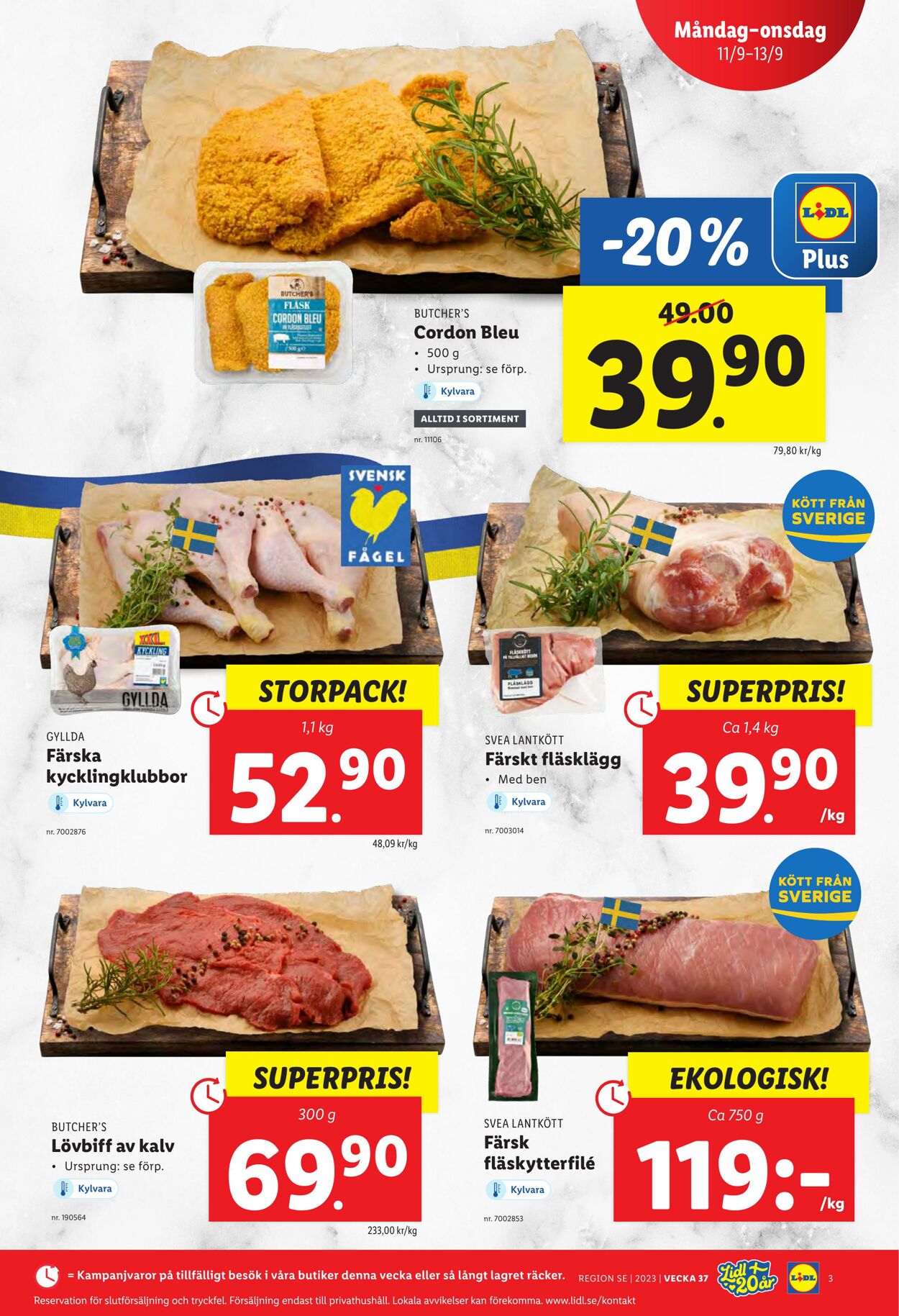 Erbjudanden Lidl 11.09.2023 - 17.09.2023