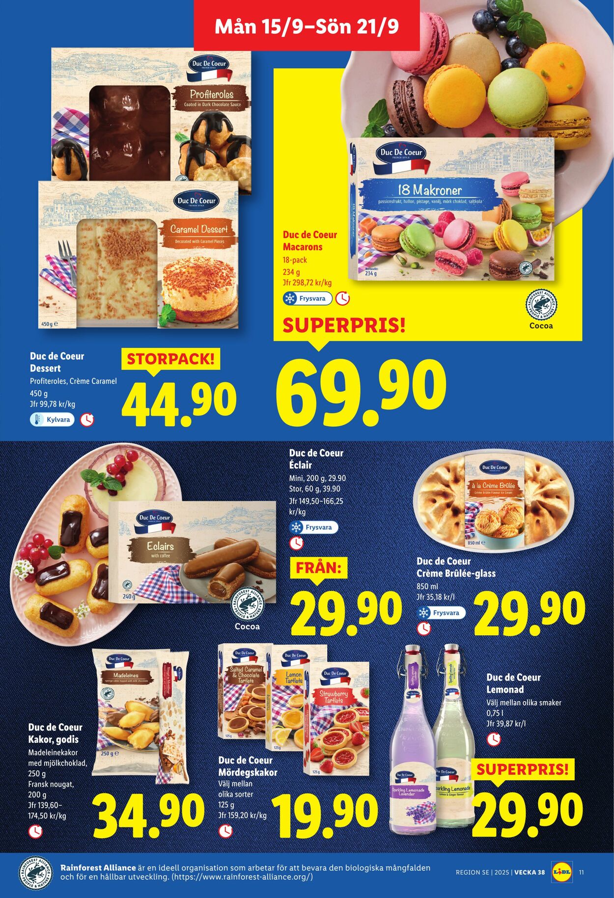 Erbjudanden Lidl 15.09.2025 - 21.09.2025