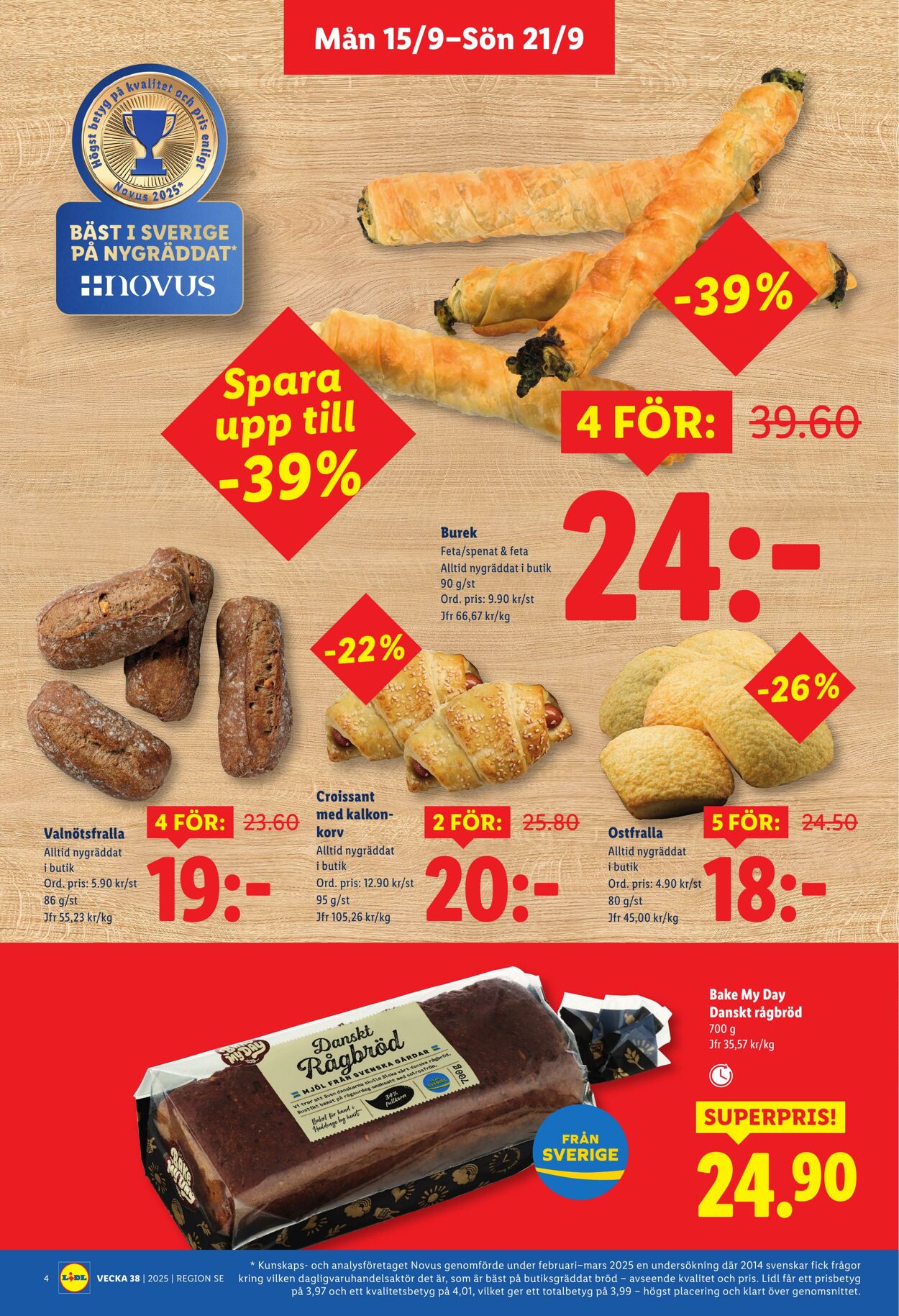 Erbjudanden Lidl 15.09.2025 - 21.09.2025
