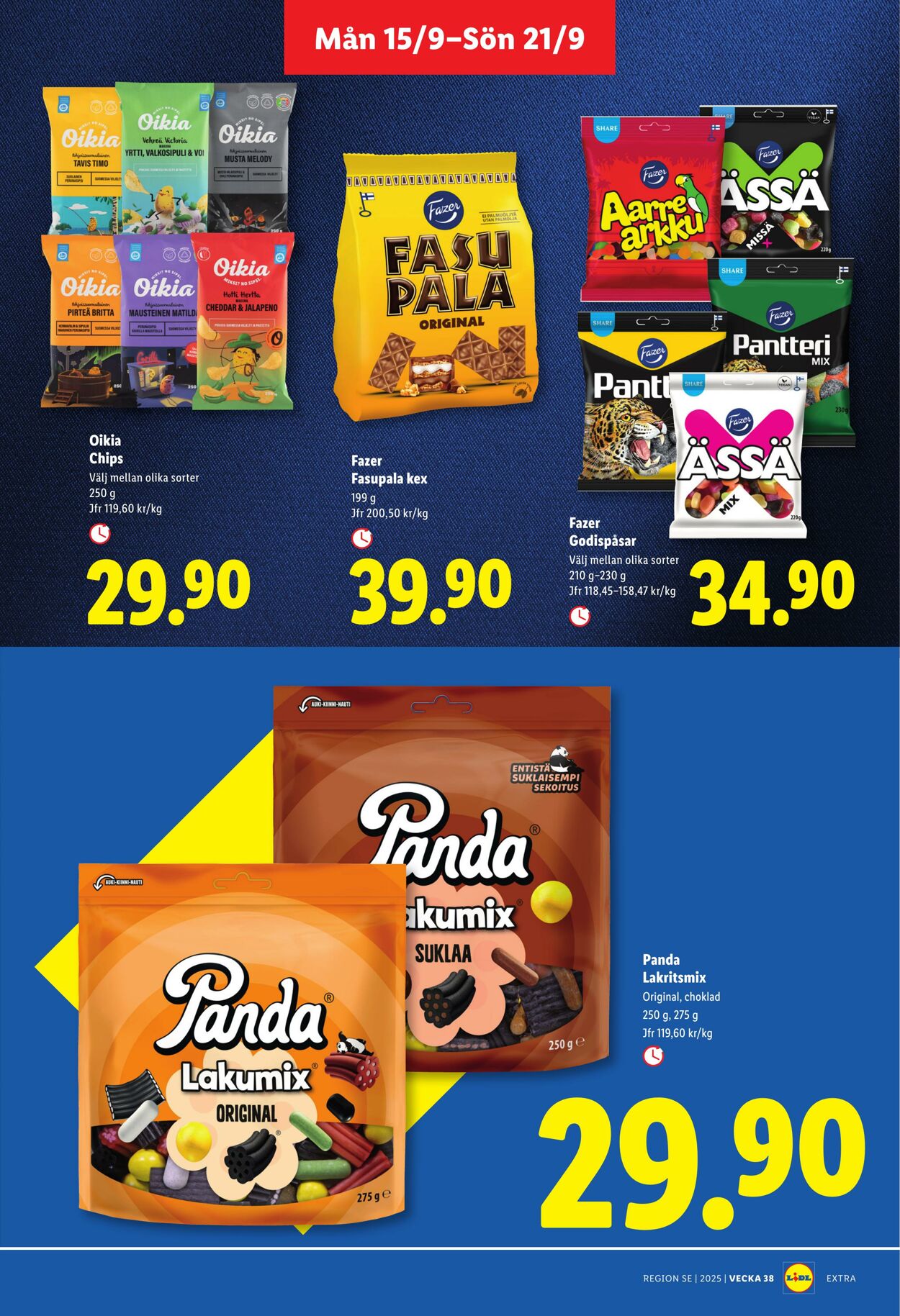 Erbjudanden Lidl 15.09.2025 - 21.09.2025