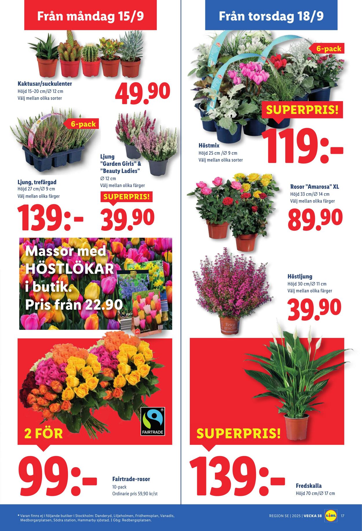 Erbjudanden Lidl 15.09.2025 - 21.09.2025