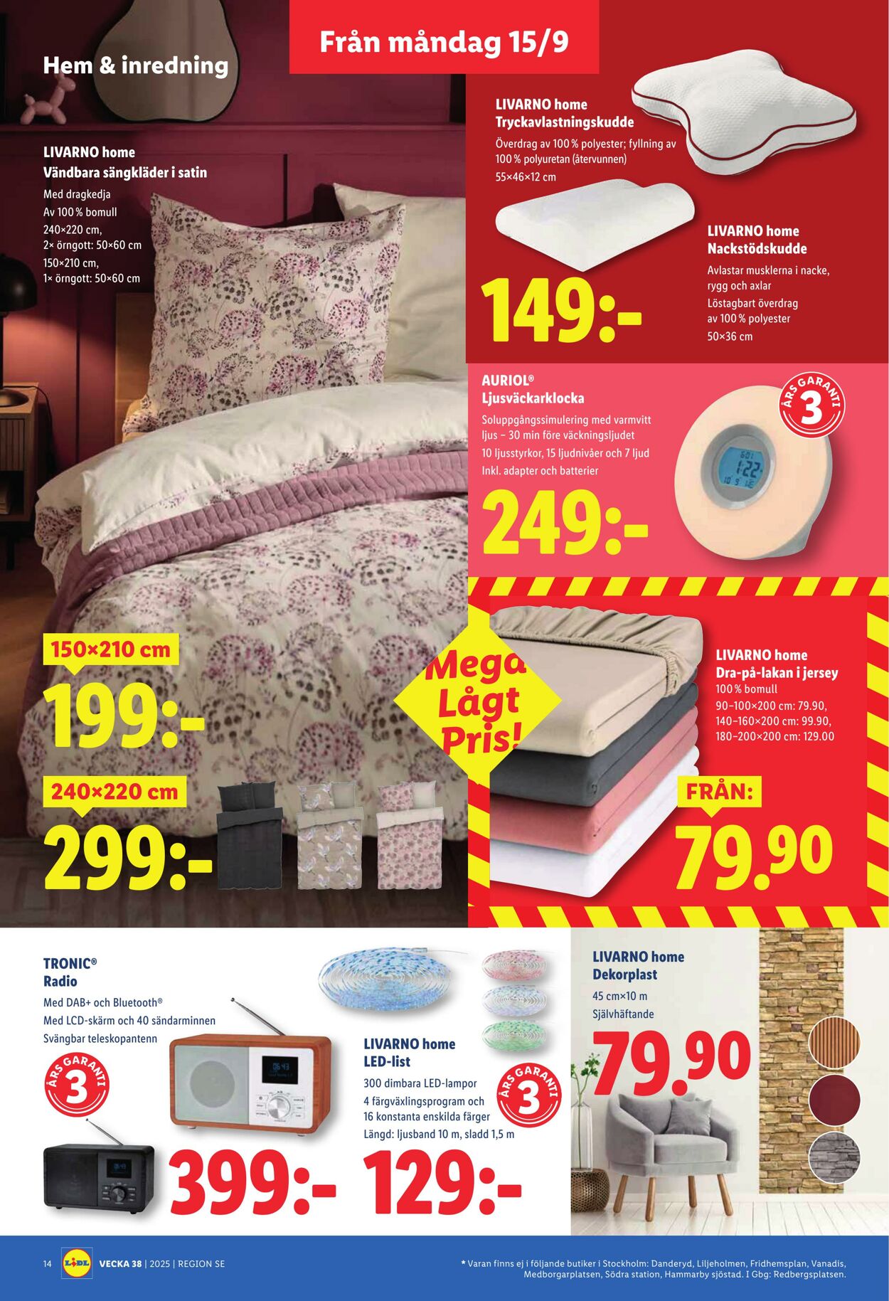 Erbjudanden Lidl 15.09.2025 - 21.09.2025