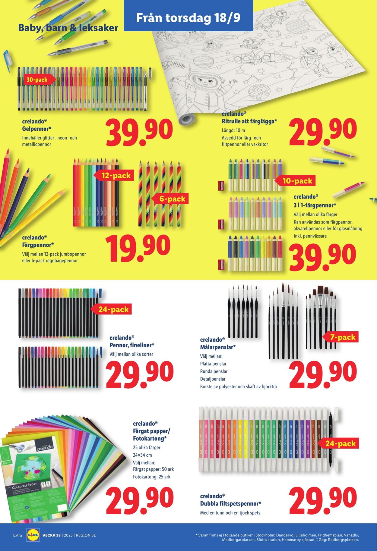 Erbjudanden Lidl 15.09.2025 - 21.09.2025
