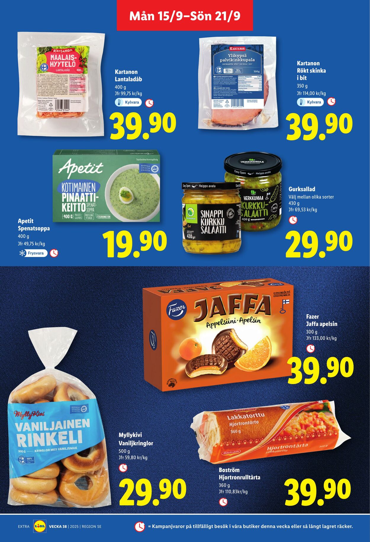 Erbjudanden Lidl 15.09.2025 - 21.09.2025